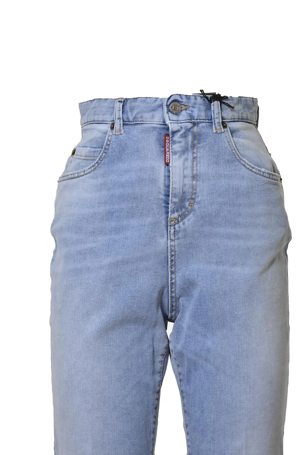 Dsquared2 S75LB0770S30805 jeans bell bottom denim azzurro
