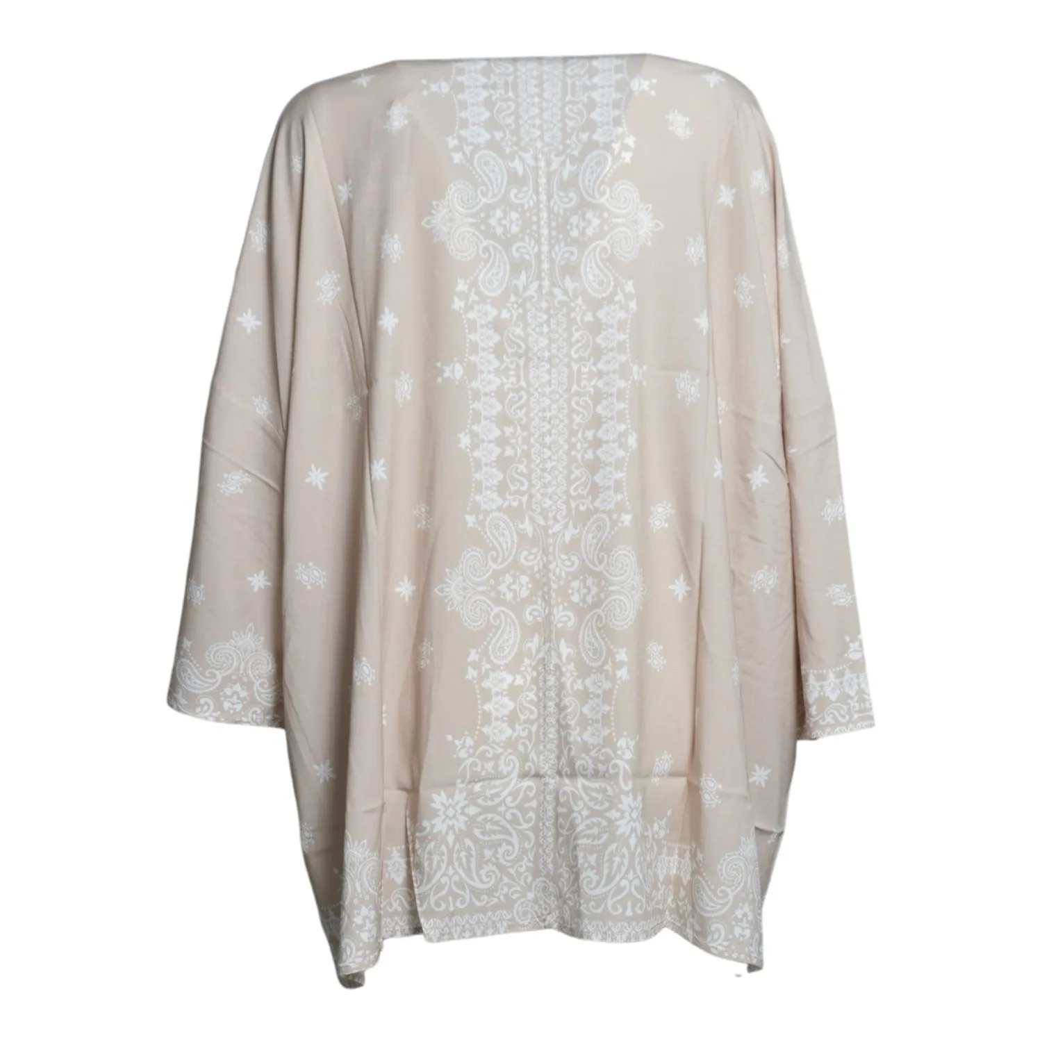 Saint Barth Milos MLS0001 kimono beige paisley