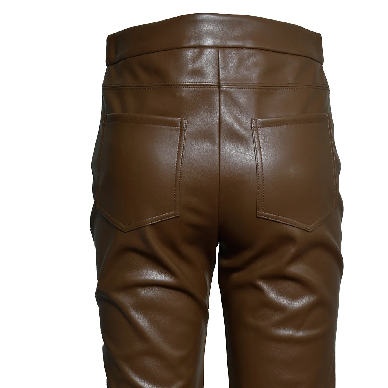 S Max Mara 2629786041600 Sublime pantalone pelle marrone