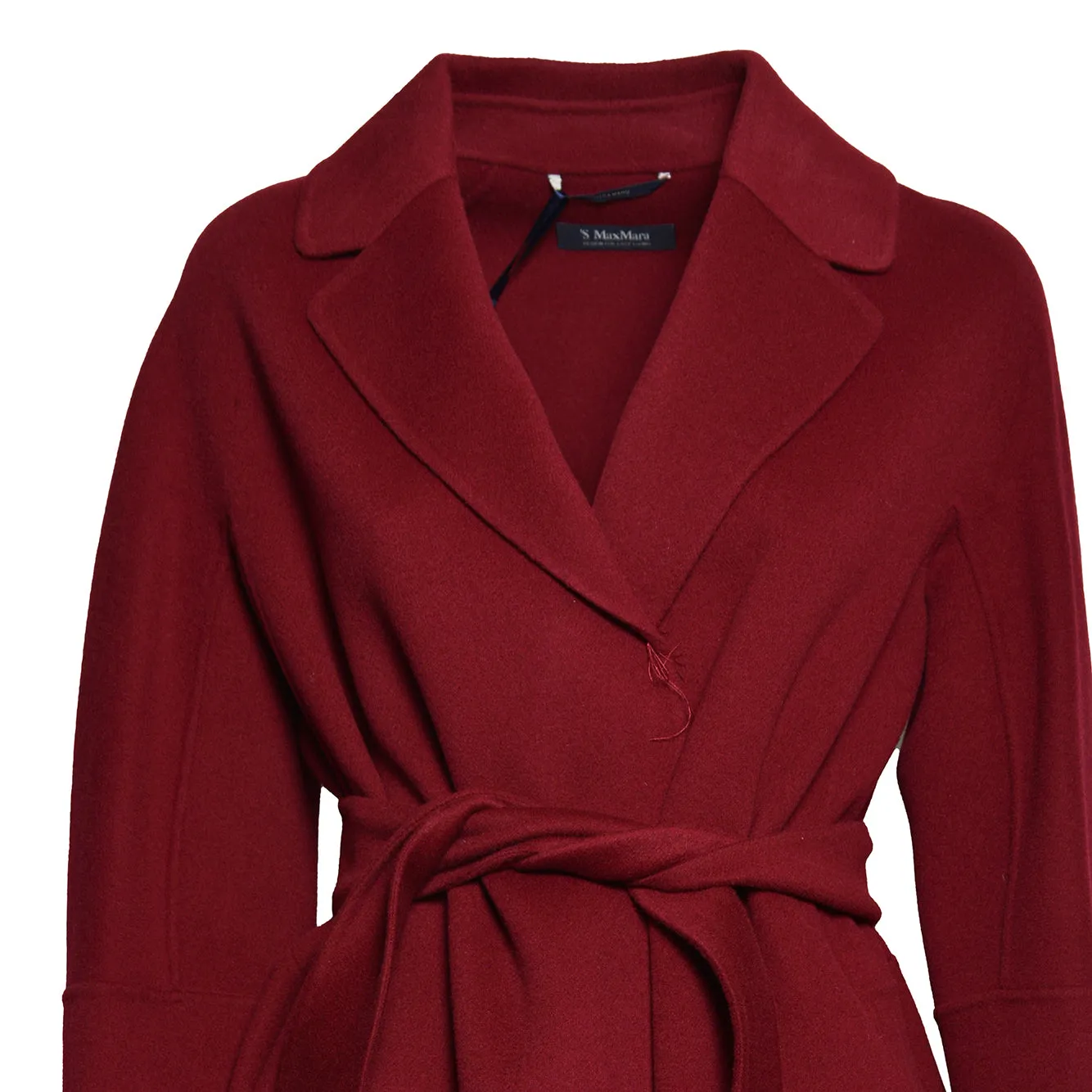S Max Mara 2629016091600 Arona cappotto lana bordeaux
