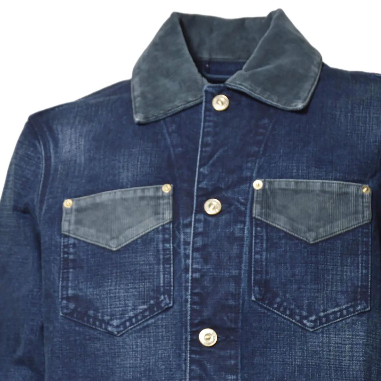 Wales Bonner Sierra UA25DE03CO03504 giacca canvas indigo M