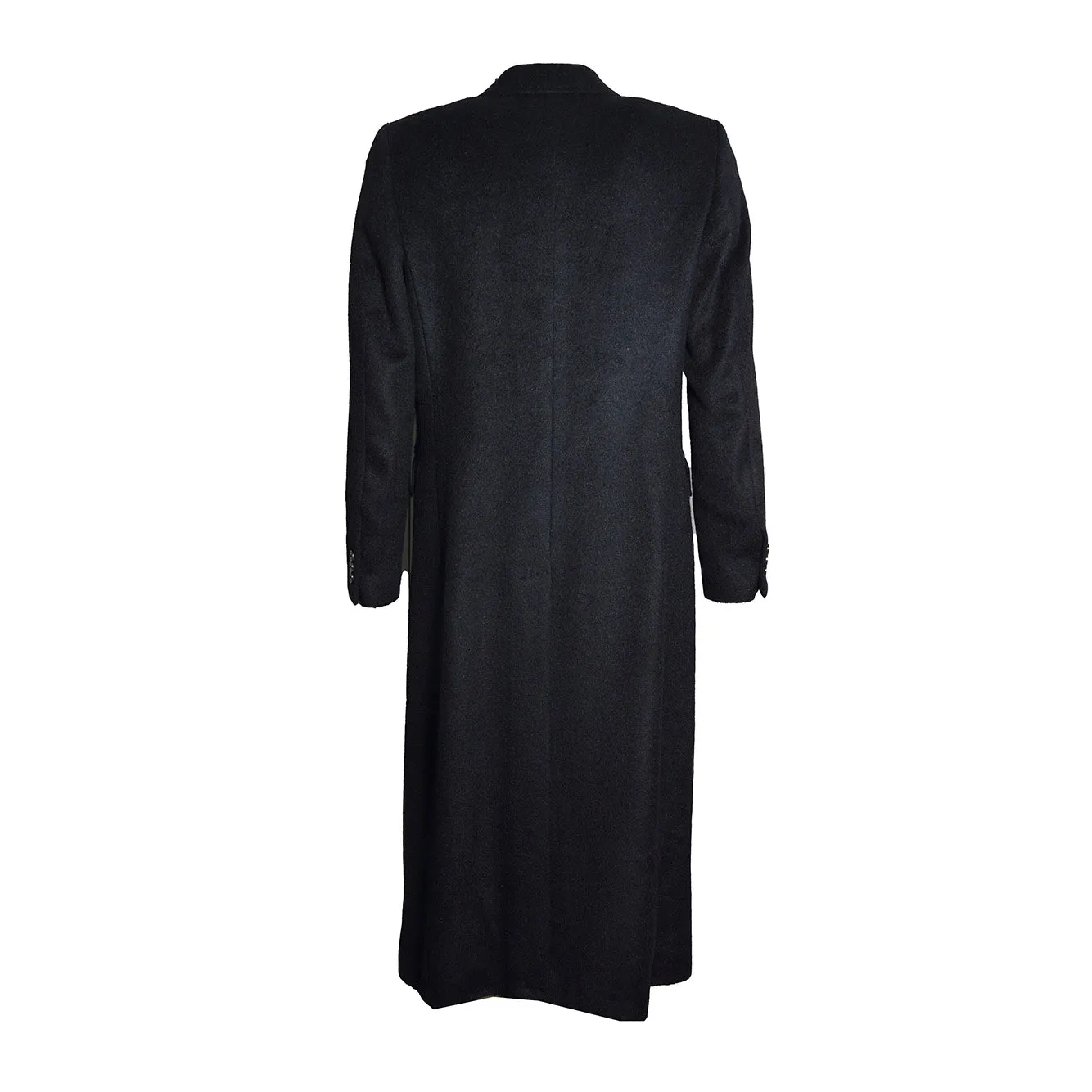 Our Legacy Manta W2261MBL cappotto nero lana pelosa