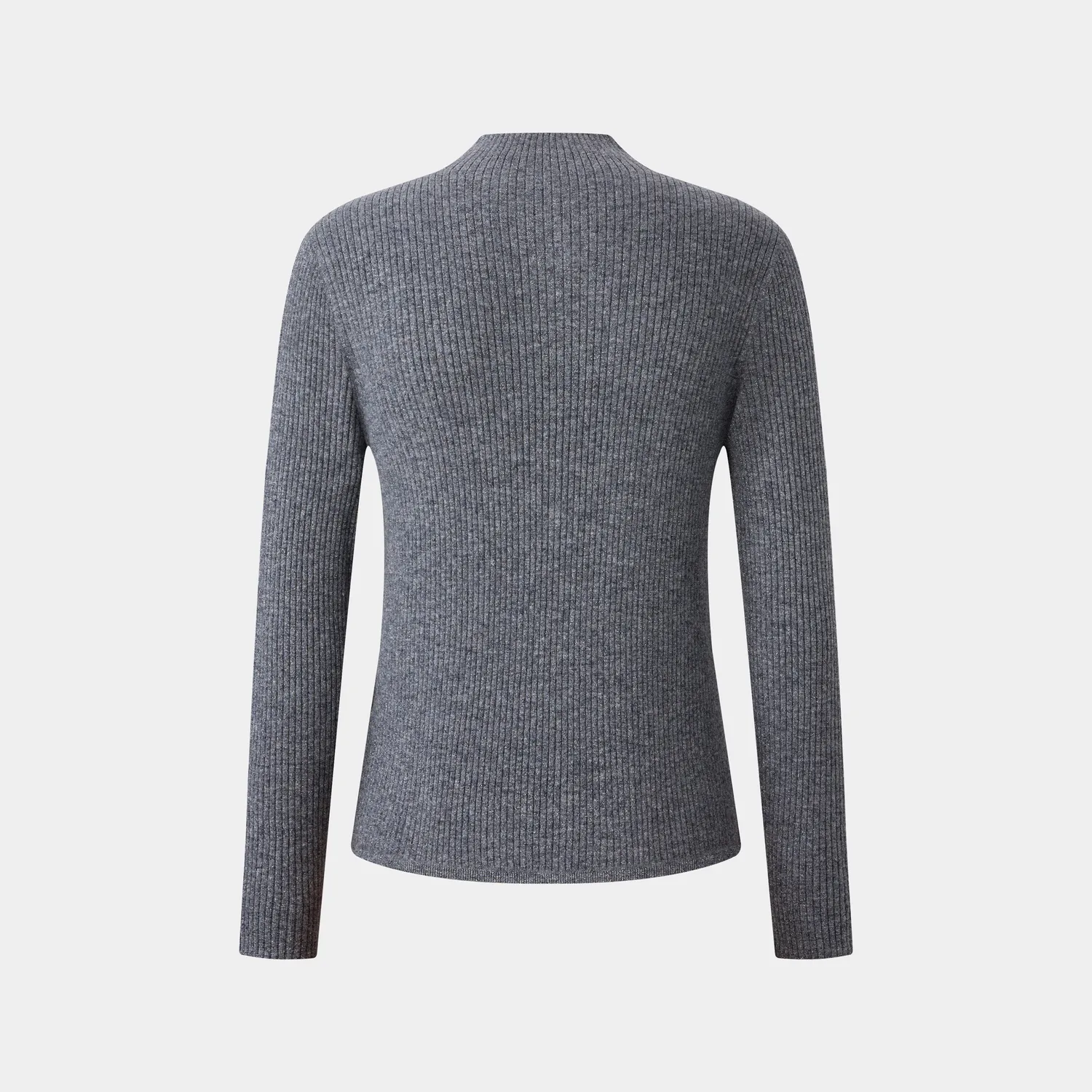 PORTS Silver Grey dolcevita grigio argento maglia leggera