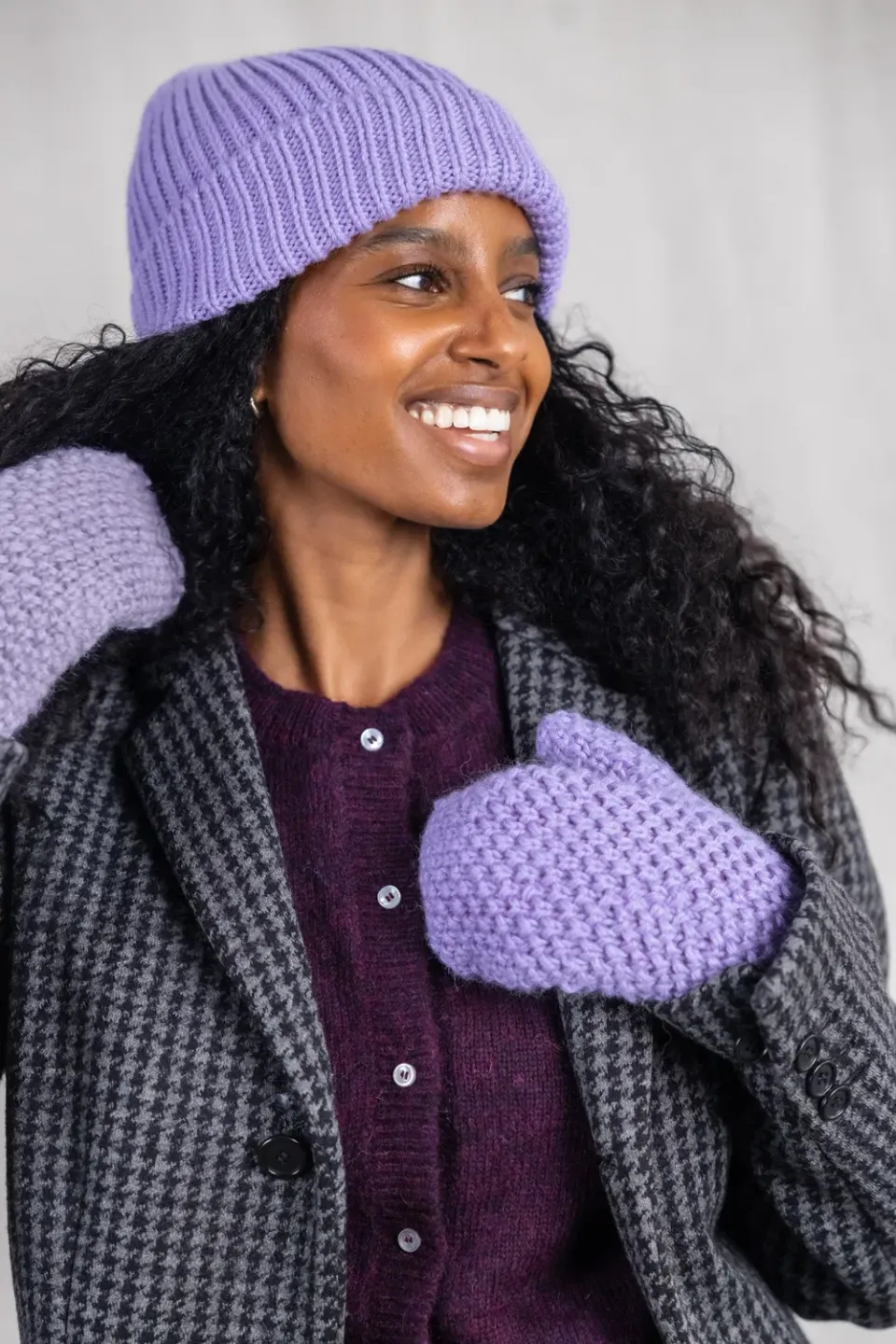 Jyoti Casma Lavender muffole baby alpaca