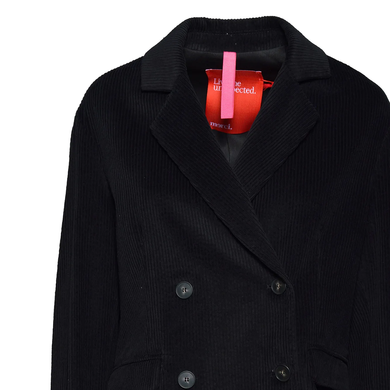 Merci G376C27011 giacca nera donna autunno inverno