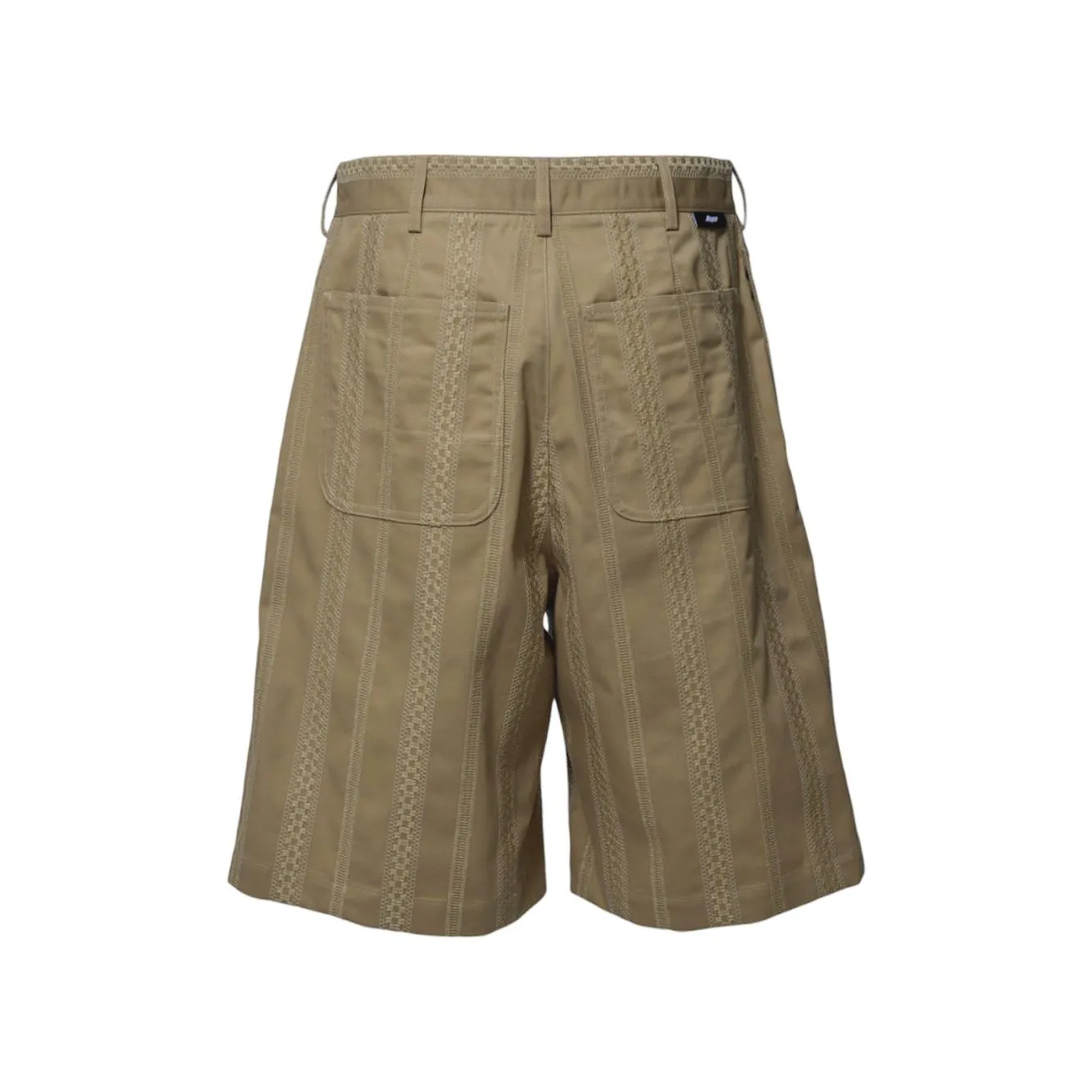 MSGM 3840MB03257139 bermuda cammello ricami