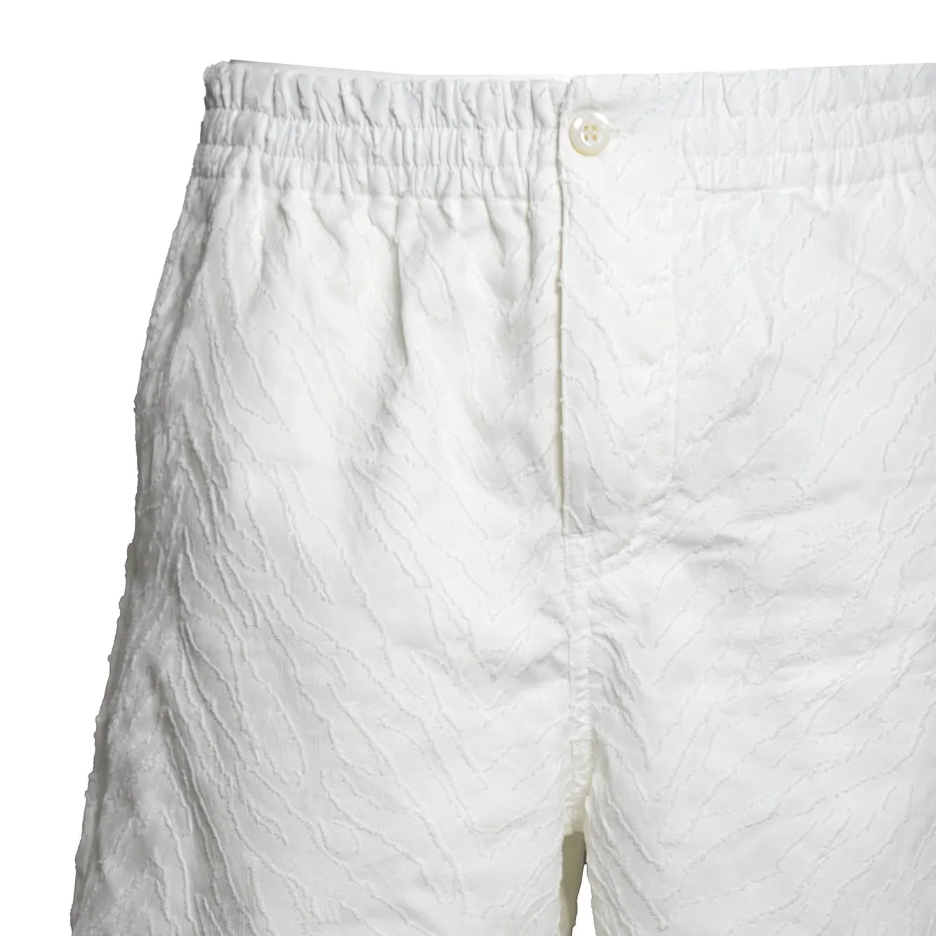 Kenzo Tiger FG55SH5089JS bermuda bianco cotone