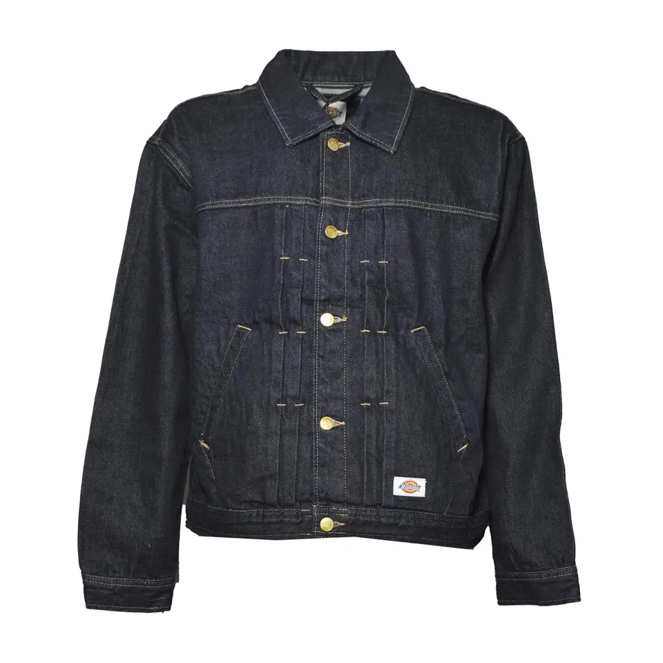 Dickies DK0A87O9RIN1RINSED Giubbotto jeans nero lavato