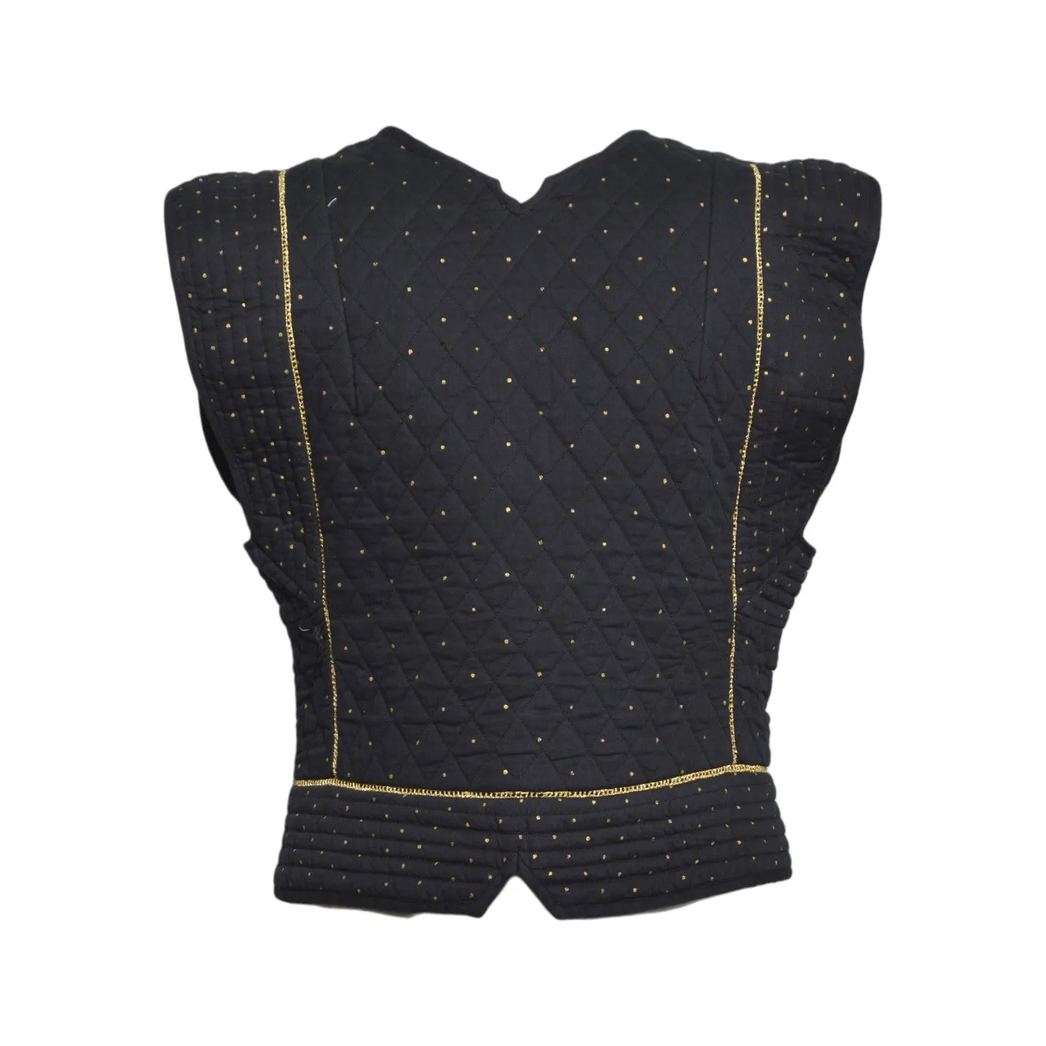 Marant Étoile Volana GI0078FAD1J03E gilet nero cotone