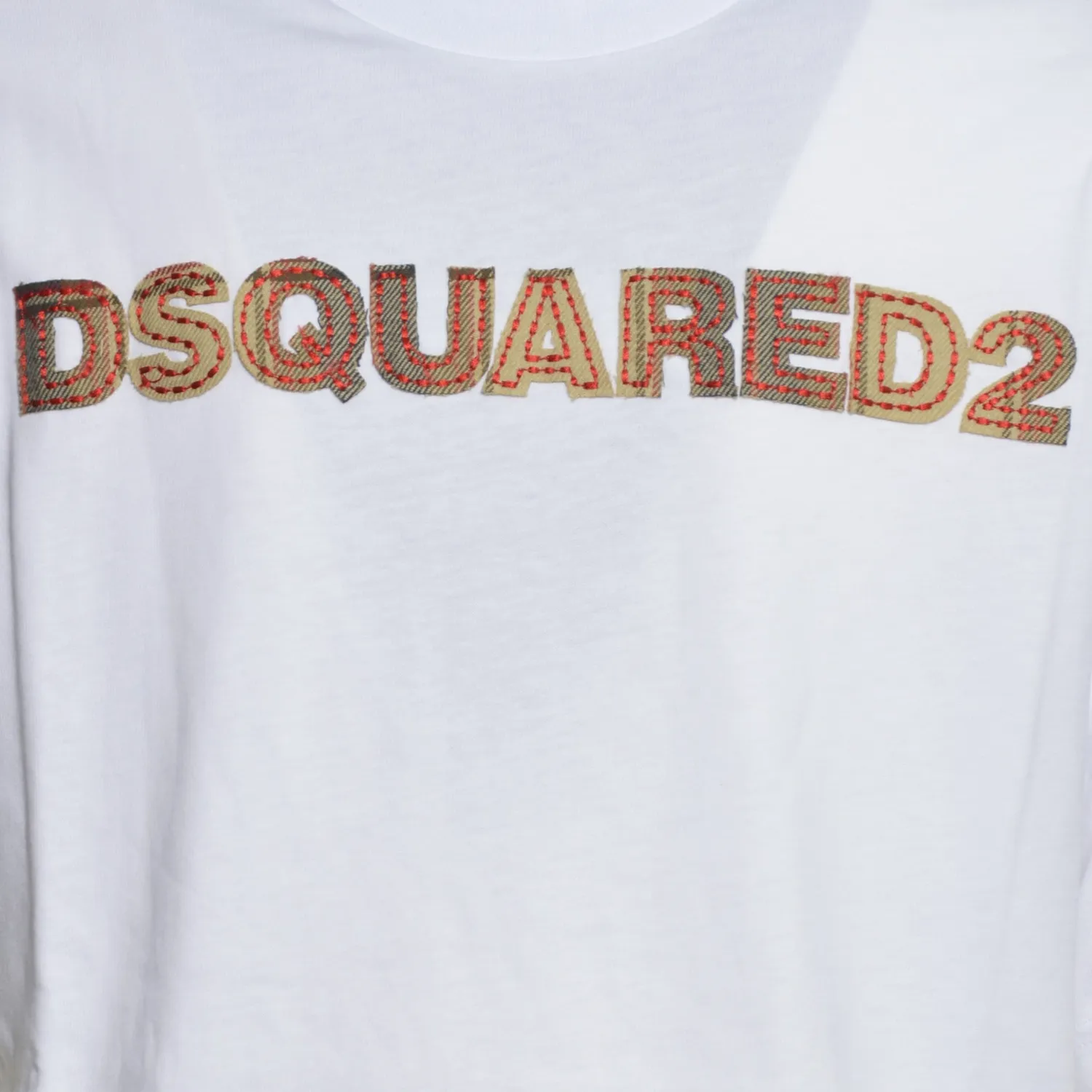 Dsquared2 Junior DQ3560D0AJ1DQ100 t-shirt bianca bambino