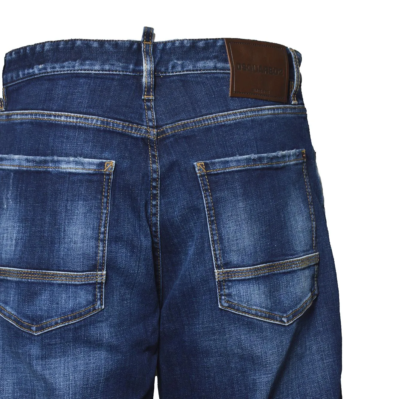 Dsquared2 S74LB1916S30664 loose twisted jean uomo denim