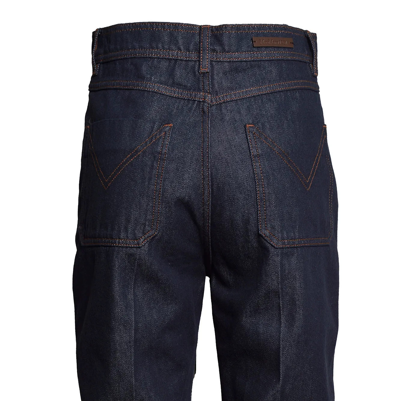 Max Mara Abbono jeans denim scuro cotone