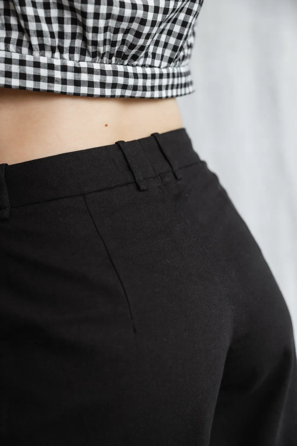 Jyoti Fair Works Hemani culotte cotone nere morbide