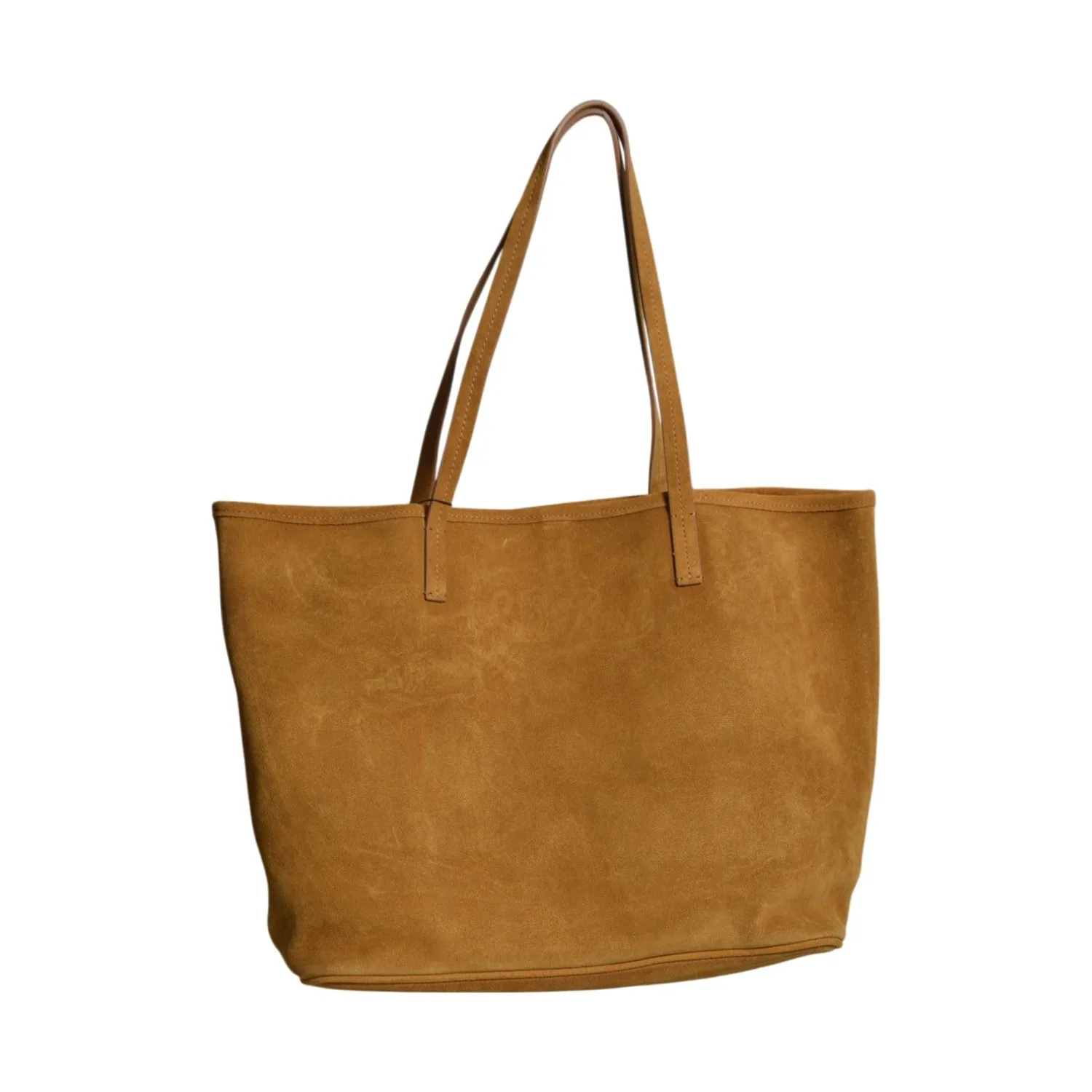 Saint Barth CB0003 City Bag Cammello Scamosciata