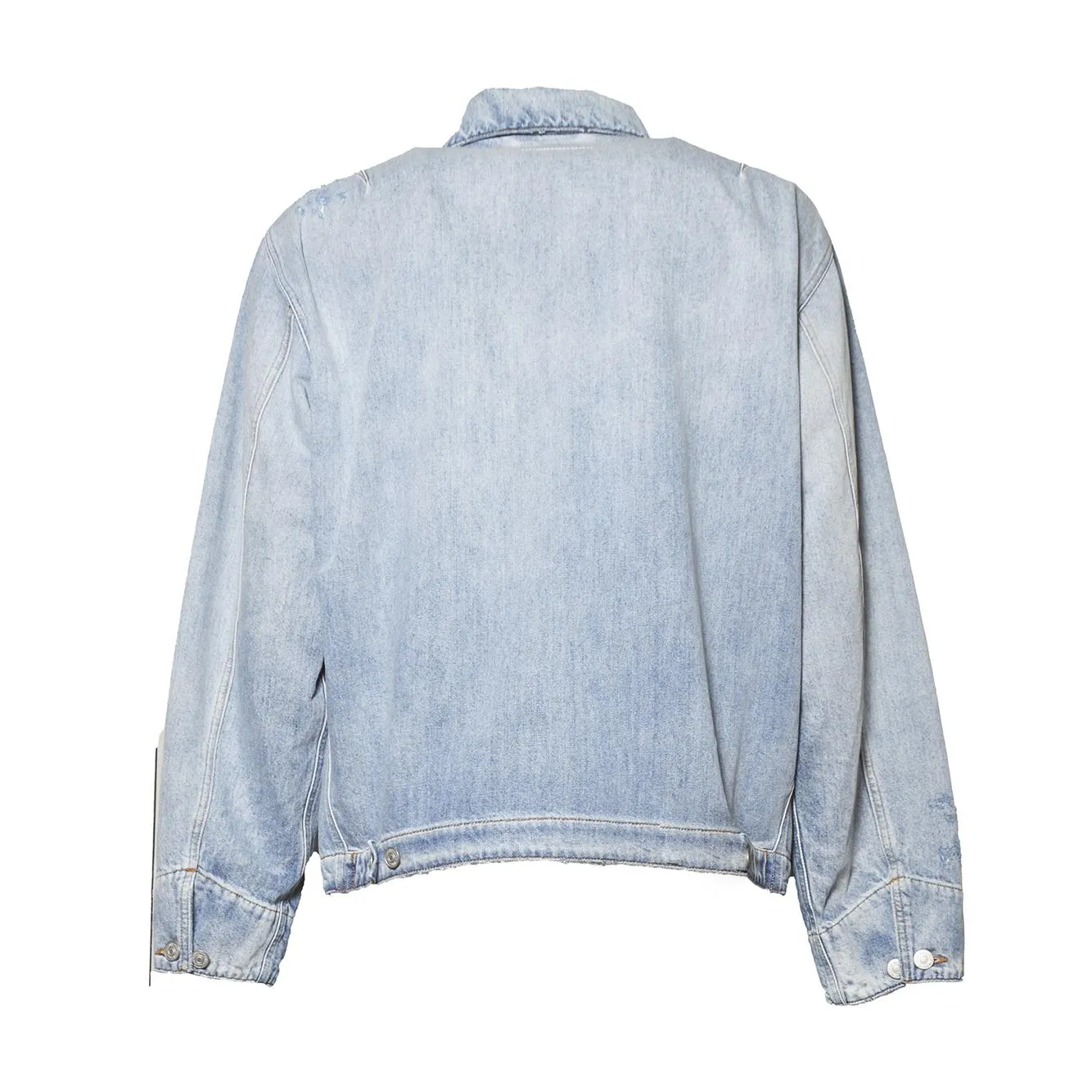 MM6 Maison Margiela SH0AM0082 M30055 Giubbotto Jeans Blu Cotone