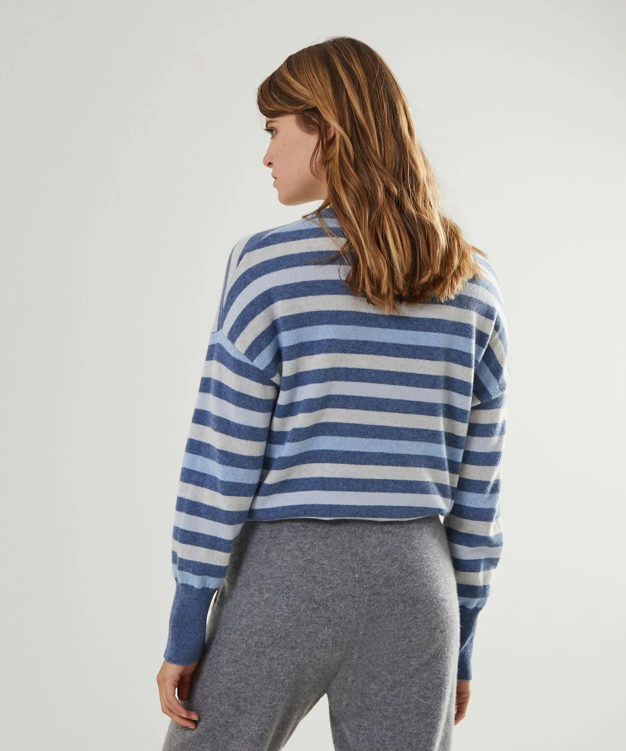 Rodier Jogging Cashmere Grigio Medio 2 Capi