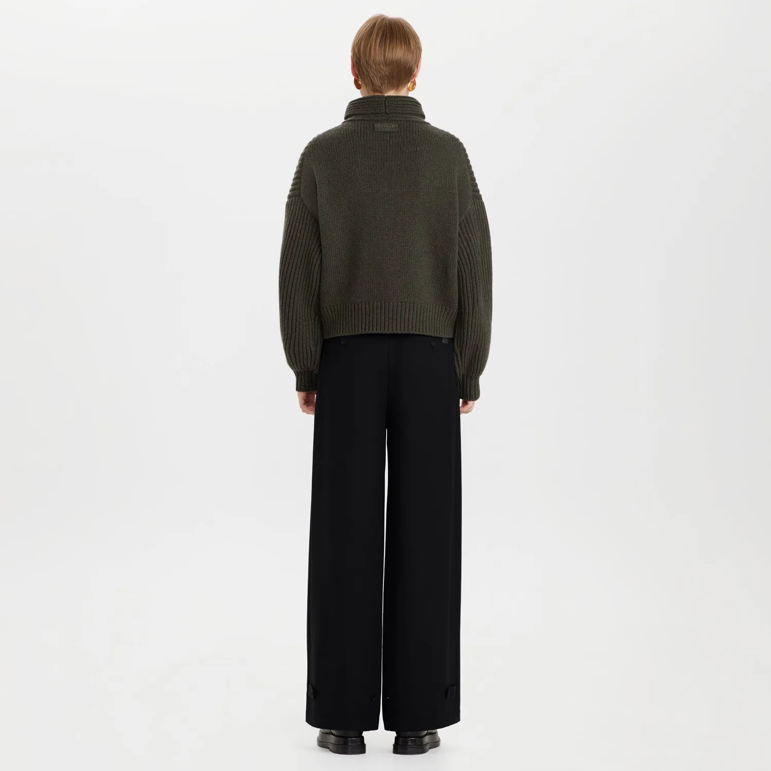 Ports 1961 PW426KFT03 Maglione Lana Collo Alto M