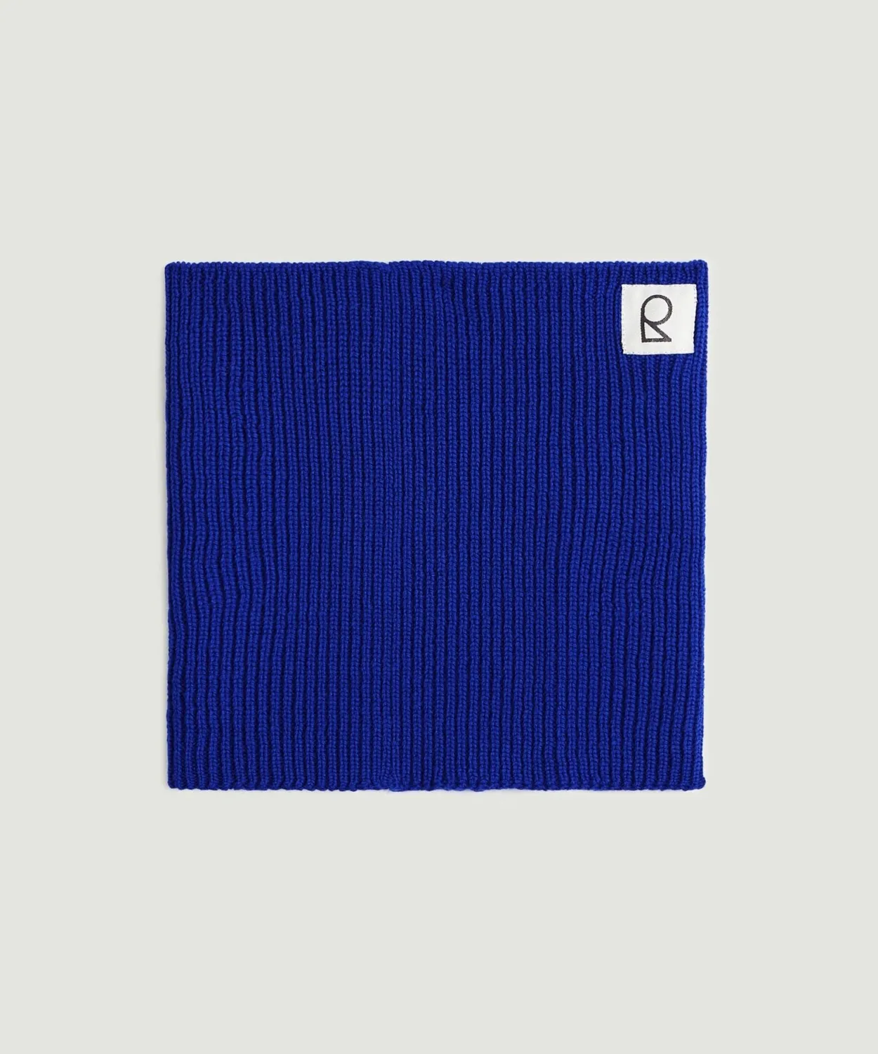 Rodier scaldacollo lana merino blu oltremare