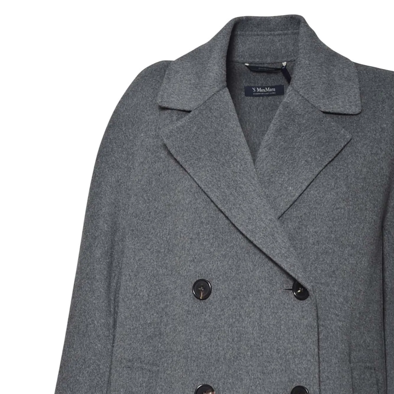 S Max Mara Paul 2529016021600 cappotto lana grigio 40