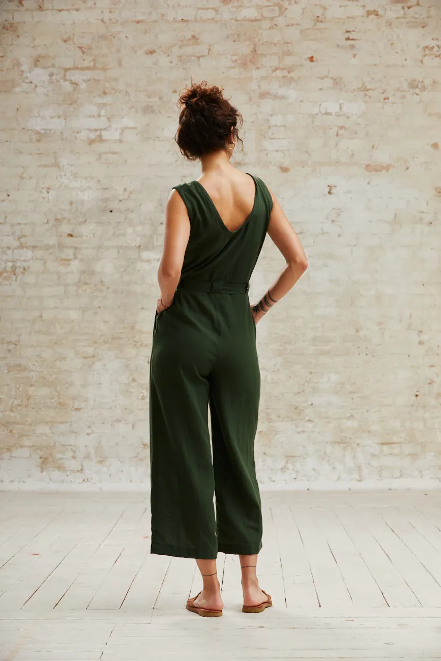 Jyoti Fair Works Daksha tuta cotone verde oliva