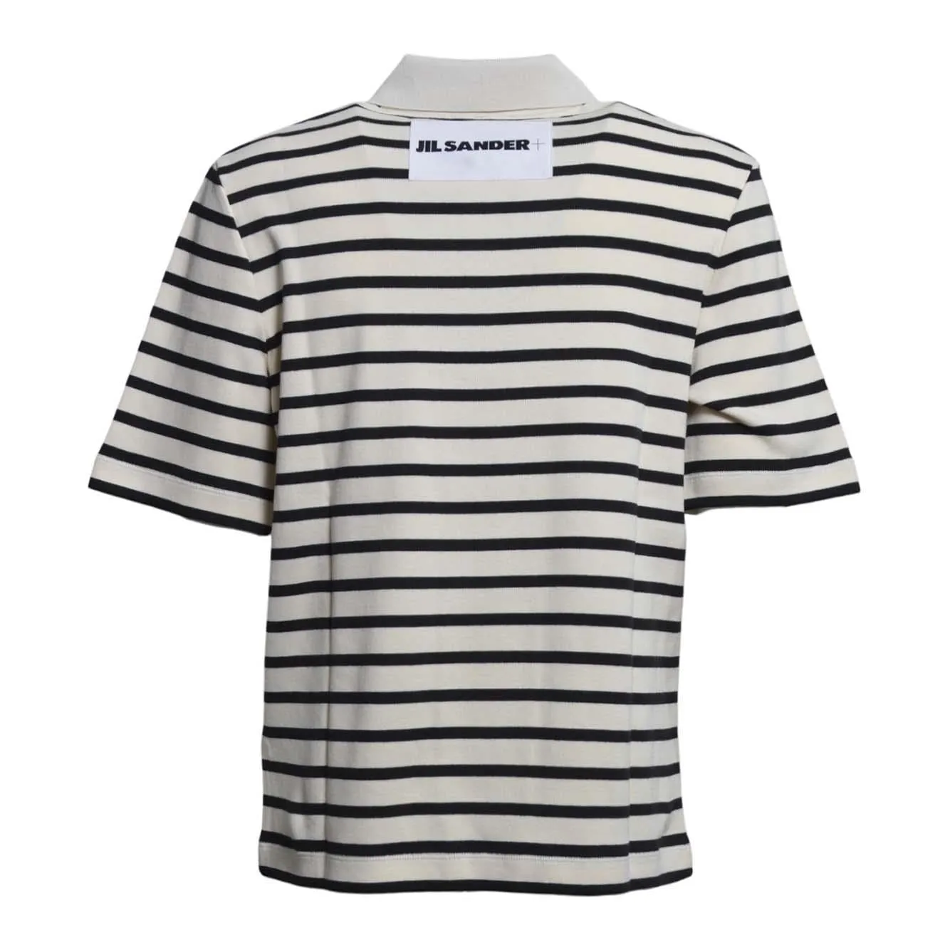 Jil Sander J47GL0104J46497 polo blu panna