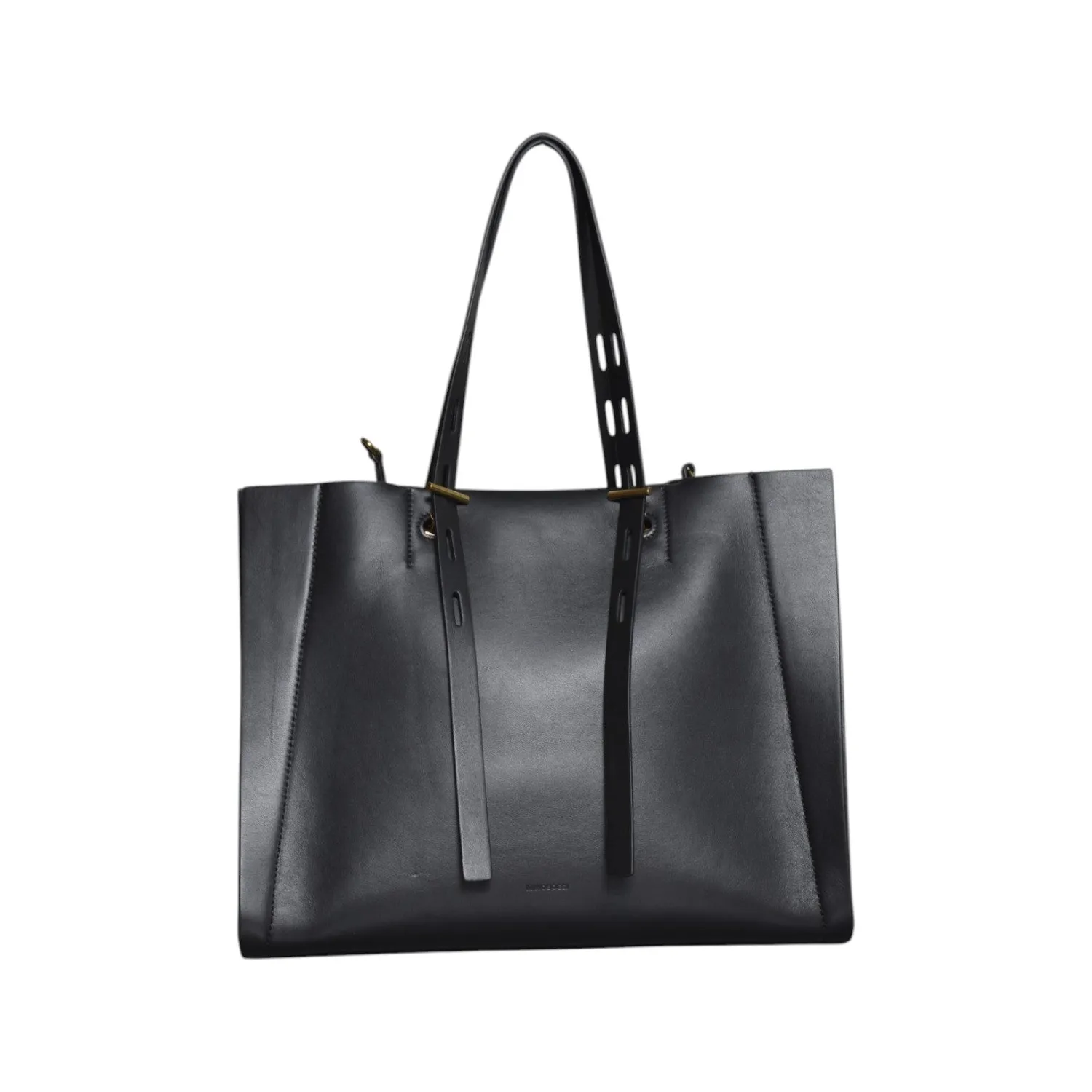 Minobossi Promise Paulette Lille borsa a mano pelle nera