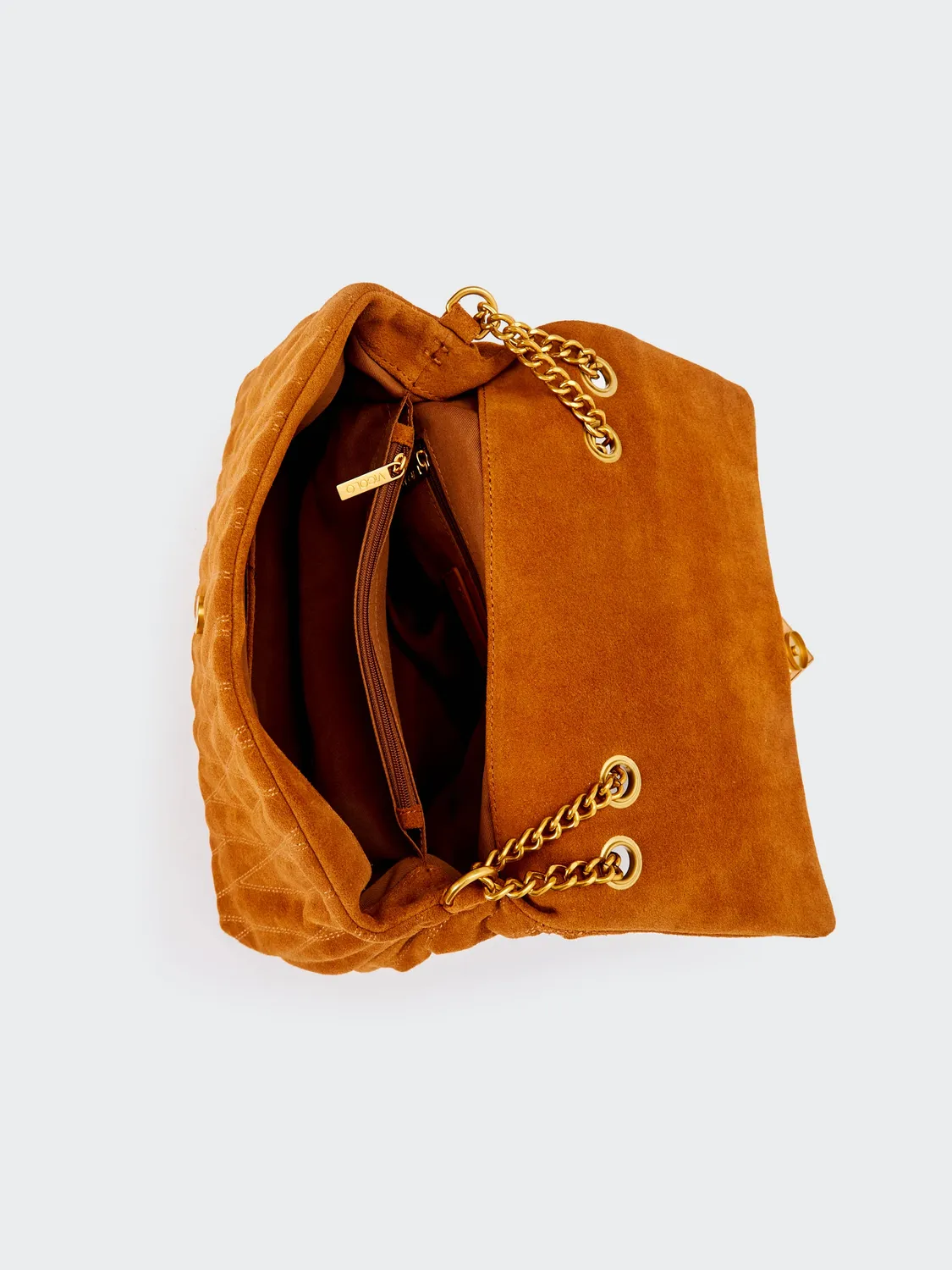 Vicolo Belleville Maxi borsa a tracolla cuoio pelle