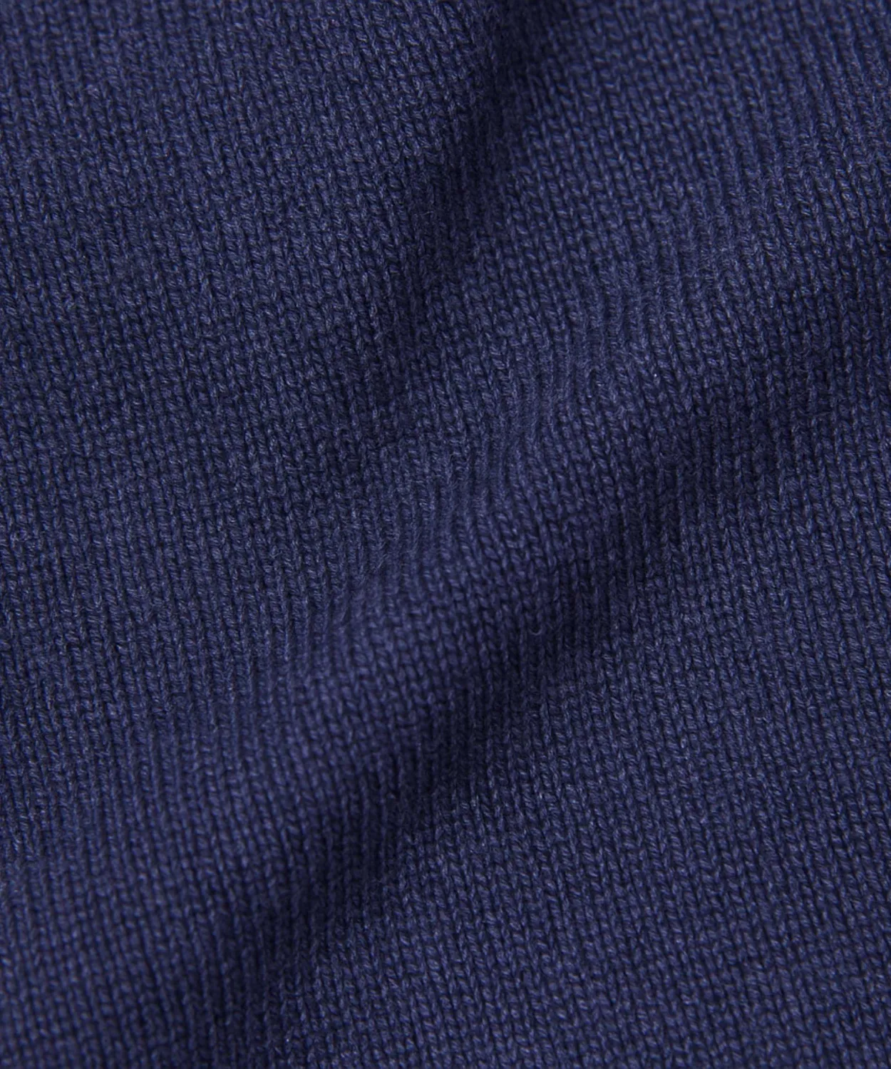 Rodier Maglione girocollo maglia fine blu denim oversize