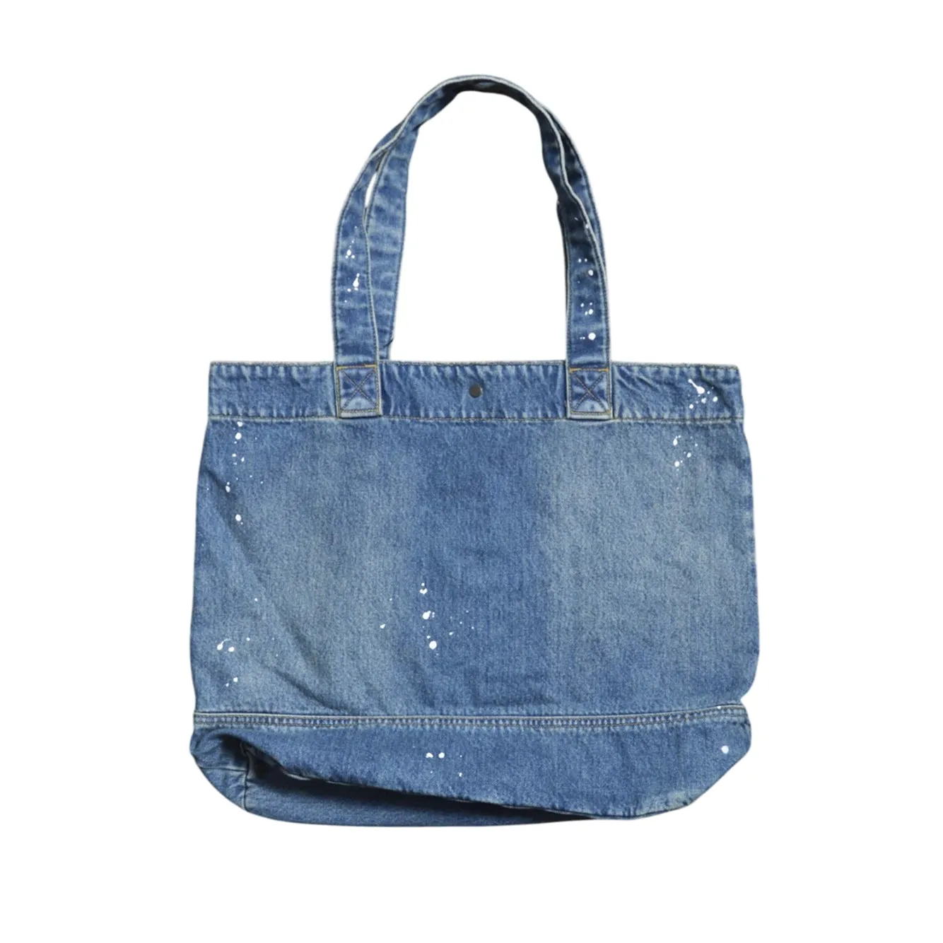 Carhartt WIP I037032 tote bag denim blu cotone