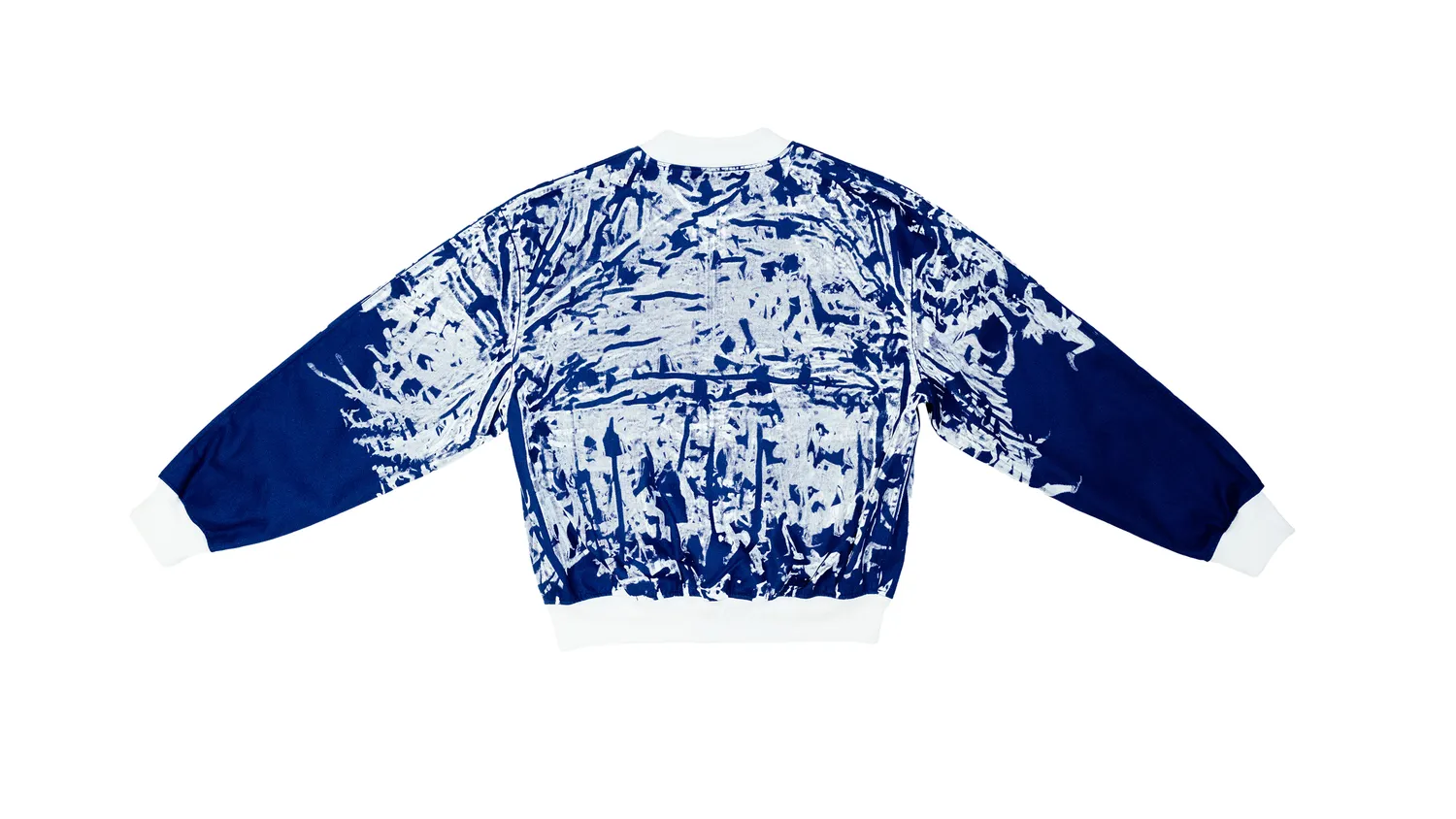Marcello Pipitone Bomber Baby Blue giacca cotone azzurra