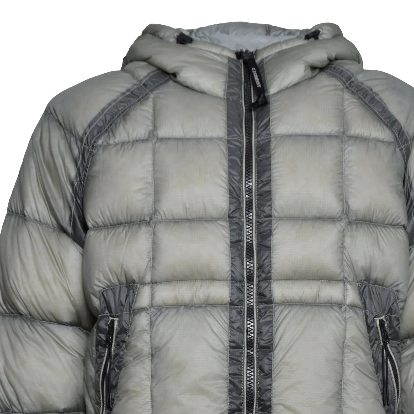 C.P. Company 21CMOW702A110416A piumino grigio chiaro