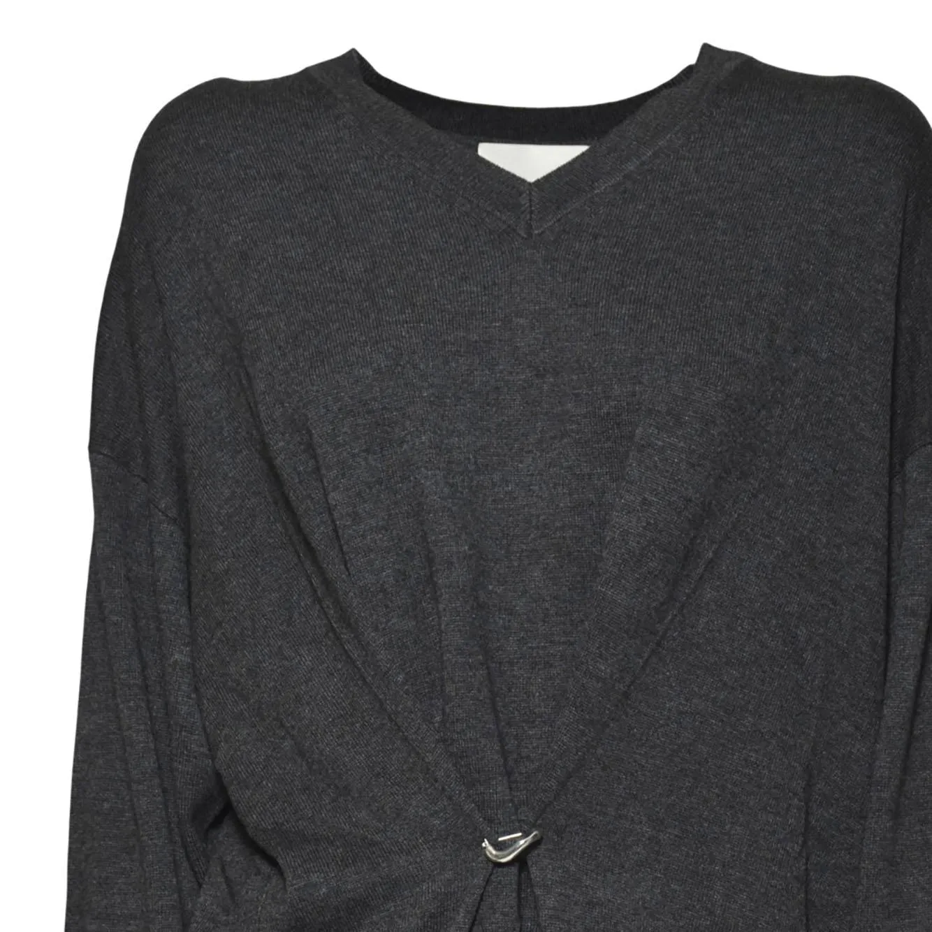 Isabel Marant Chiraz cardigan antracite viscosa lana 38