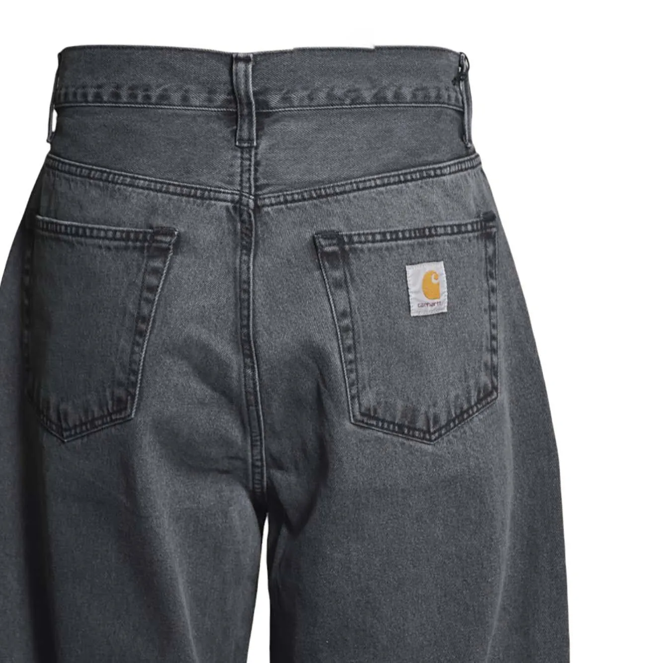 Carhartt WIP Landon I030468 jeans uomo nero lavato cotone