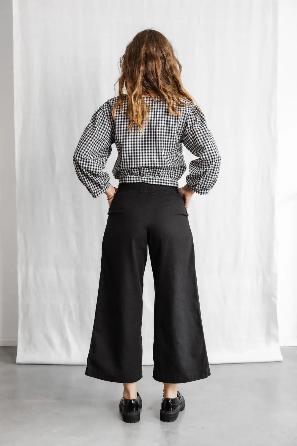 Jyoti Fair Works Hemani culotte cotone nere morbide