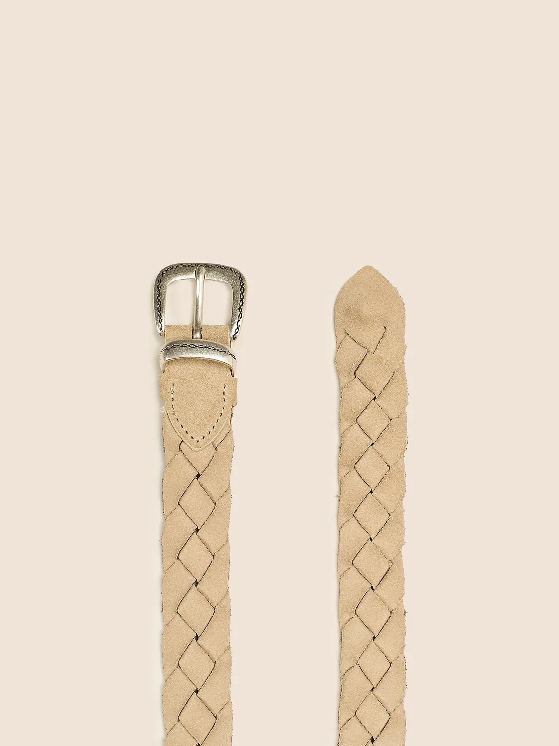 Paul Taylor Cintura Intreccio Camoscio Beige