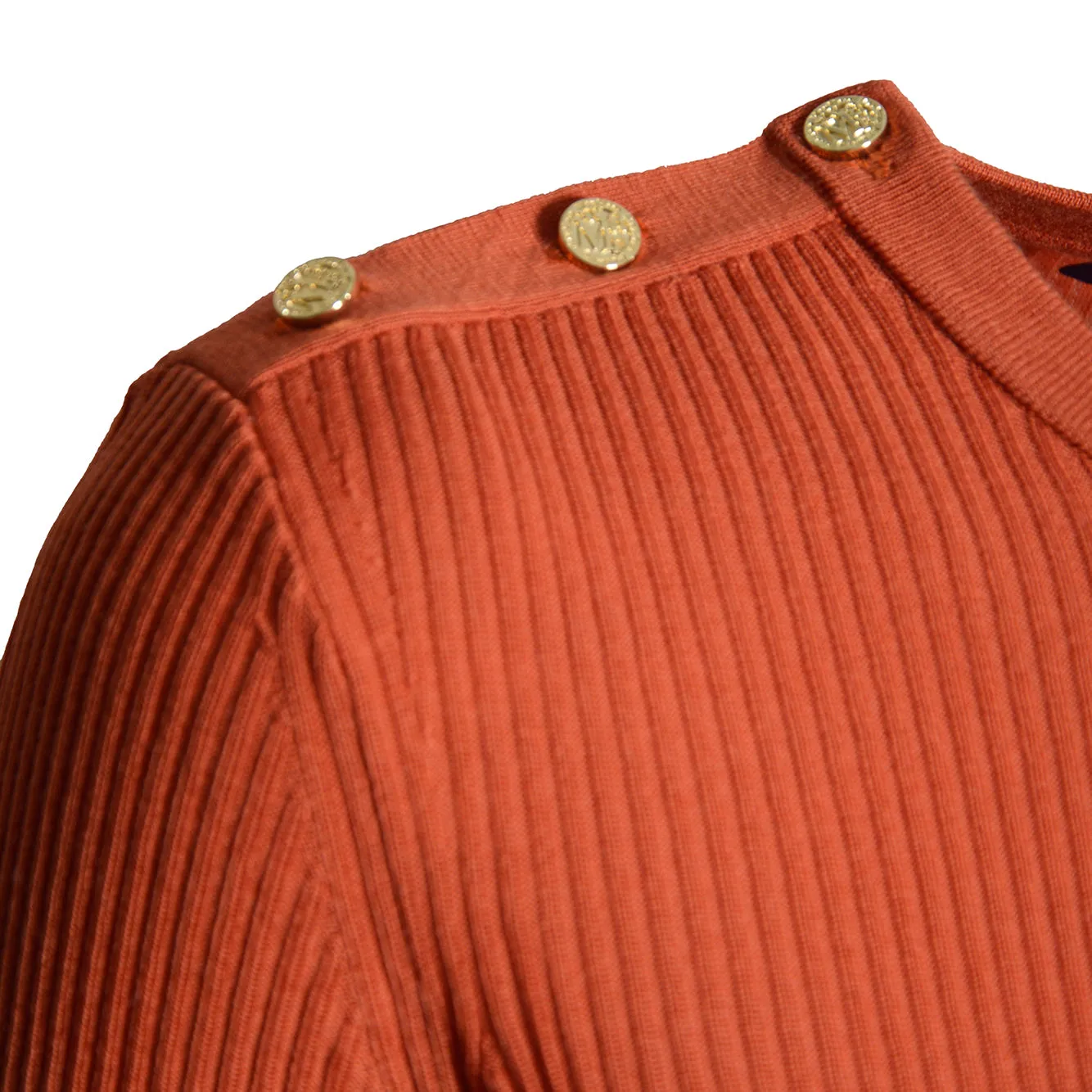 S Max Mara Riviera cardigan lana arancione