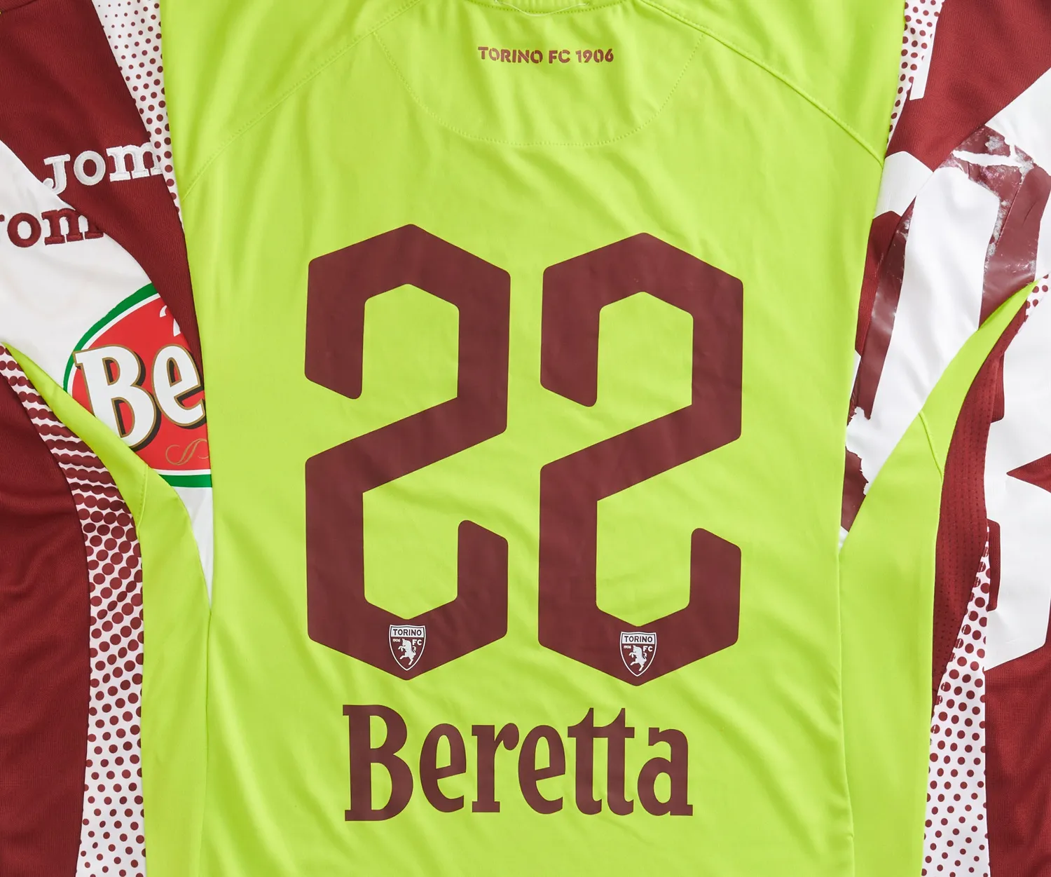 Marcello Pipitone Torino 20.20.20 maglia calcio riciclata M