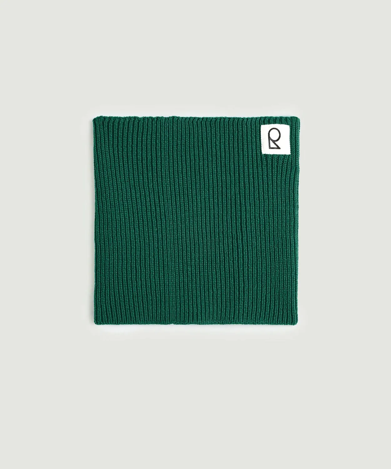Rodier colletto lana merino verde bottiglia