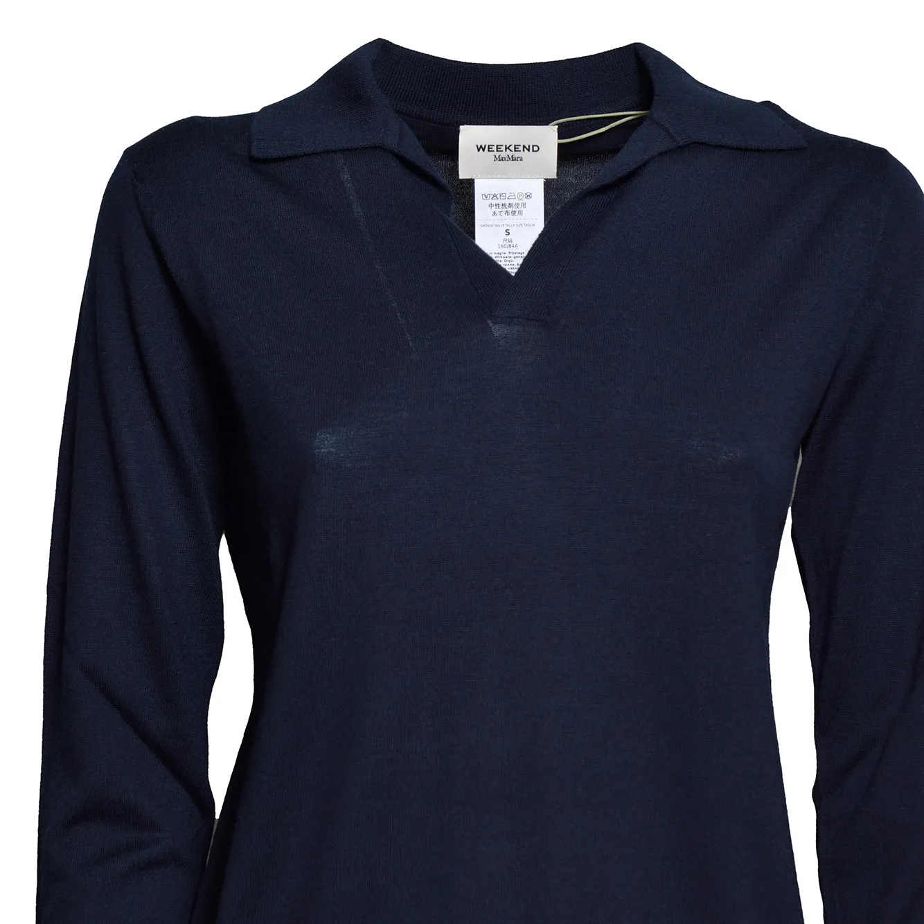 Max Mara Weekend cappa lana blu notte S 2625366052600