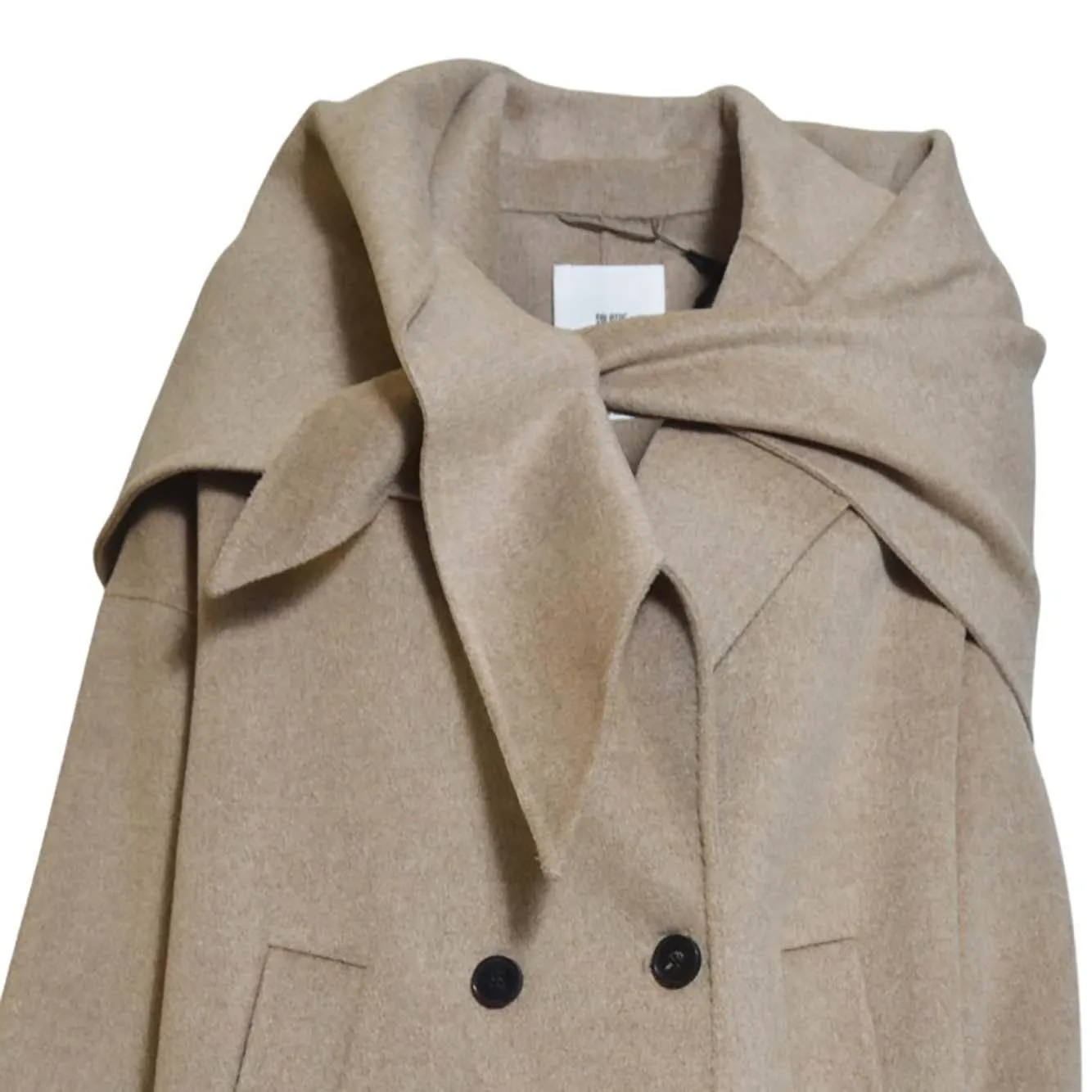 Solotre M1F0001 cappotto nocciola elegante