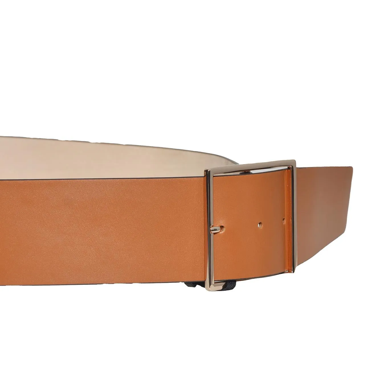 Max Mara Ginnico cintura donna cuoio pelle