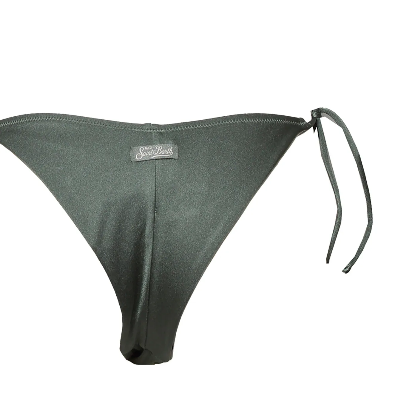 Saint Barth MRL0001 slip mare verde militare