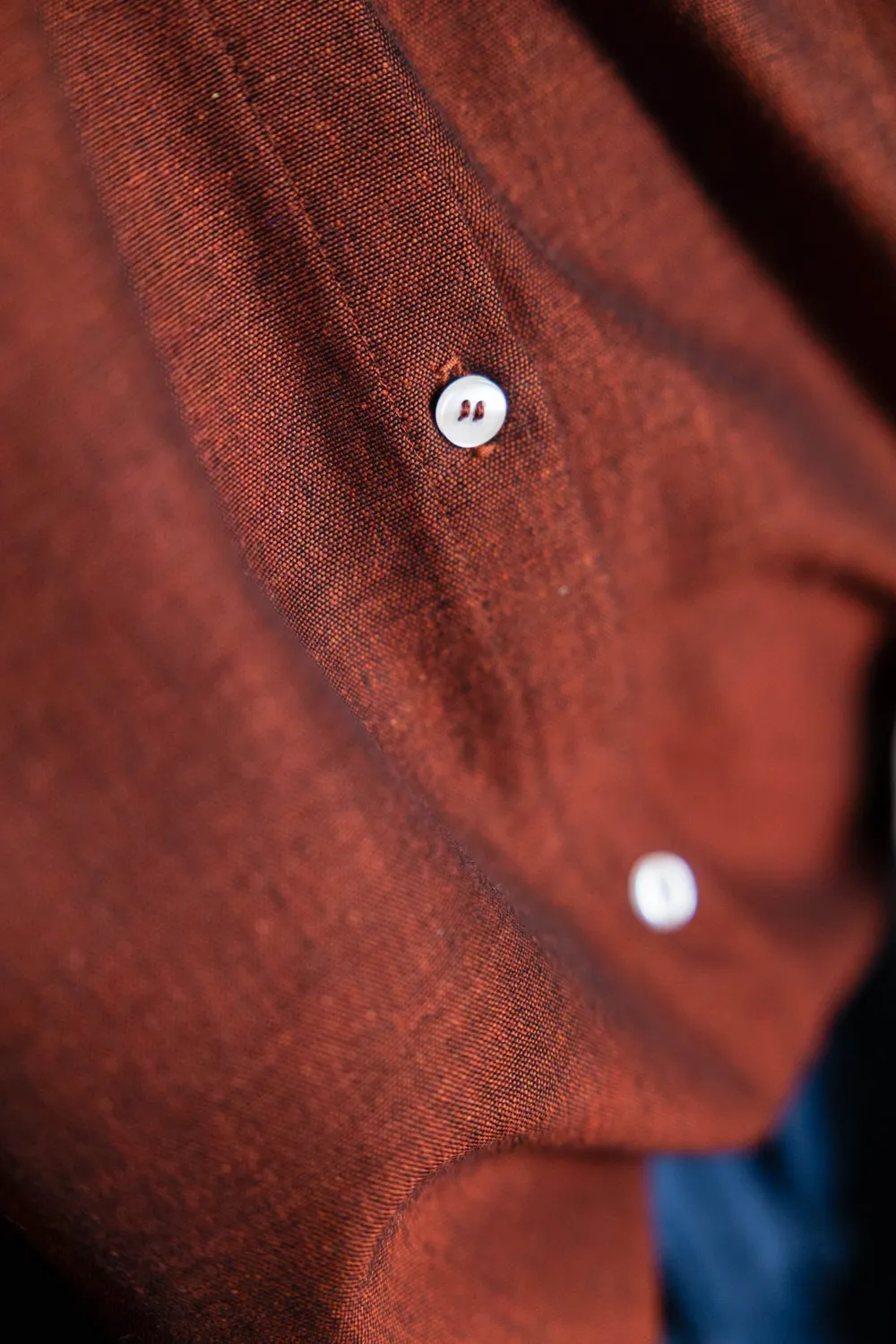 Jyoti Fair Works Chaand rum-raisin blusa cotone