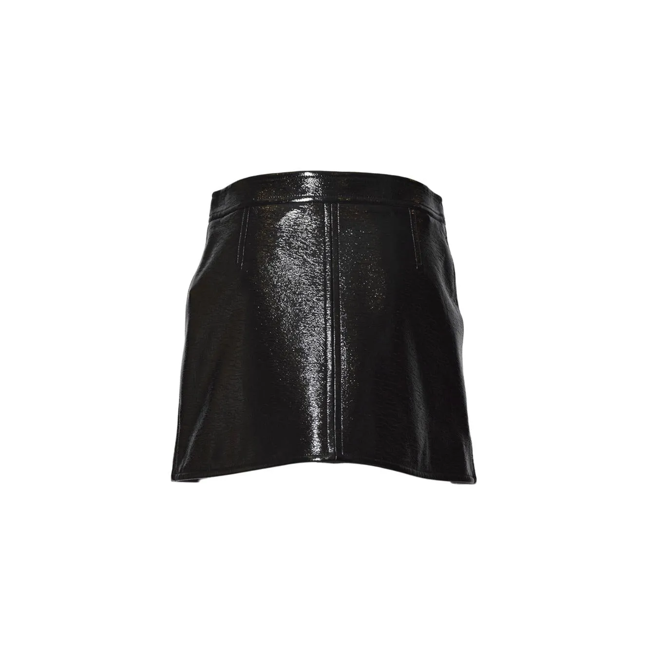 Courreges 901465065860 Reedition minigonna vinile nera