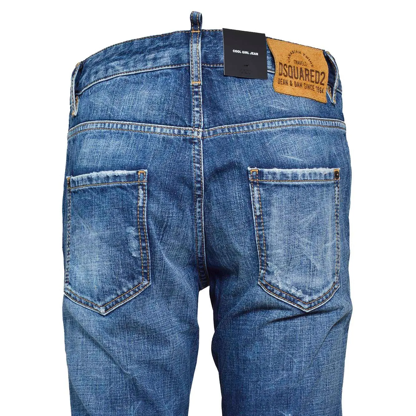Dsquared2 Cool Girl S72LB0781S30309 jeans slim denim blu