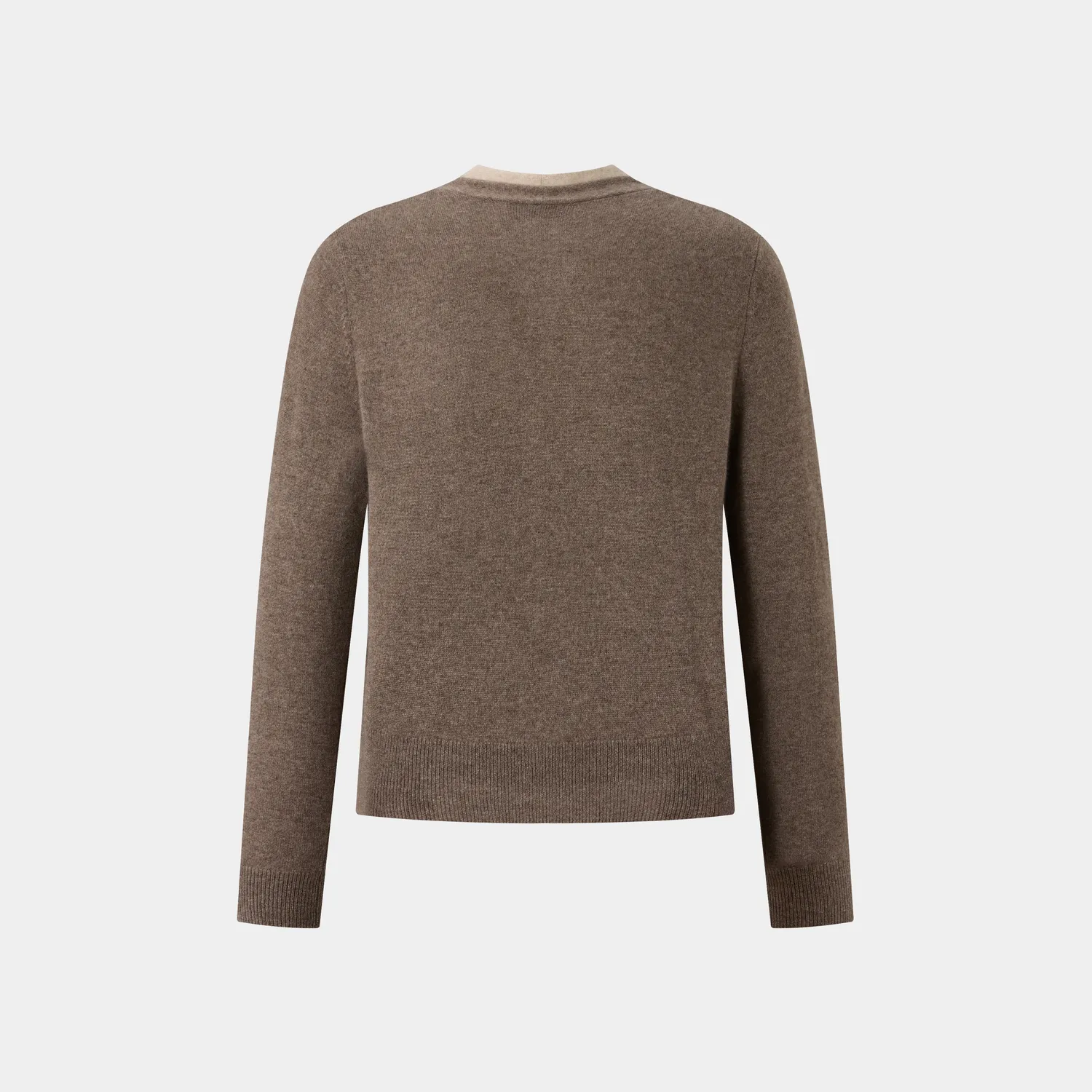 PORTS FW24 2-in-1 cardigan cashmere mandorla