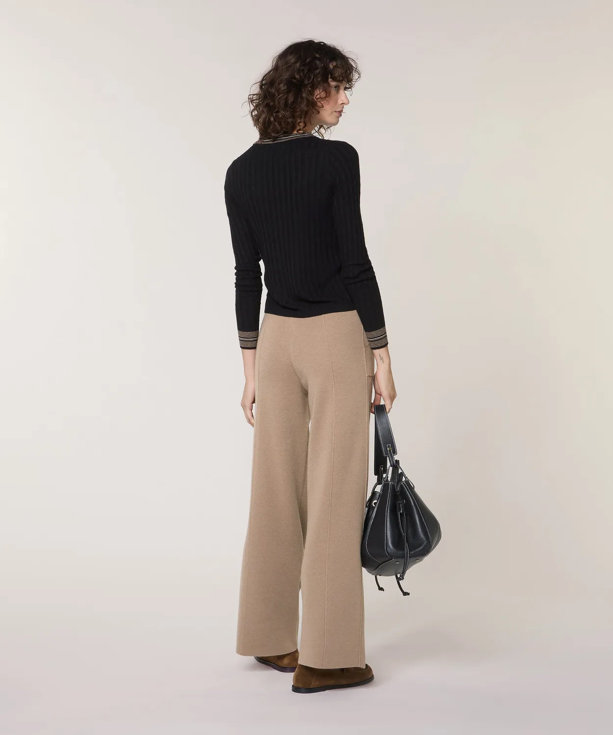 Rodier Cardigan a trecce cardigan nero S