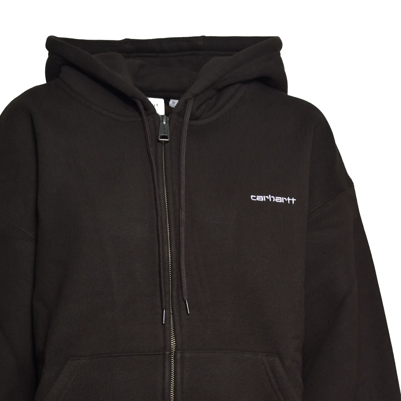 Carhartt Wip I037114 felpa zip tabacco-bianco M