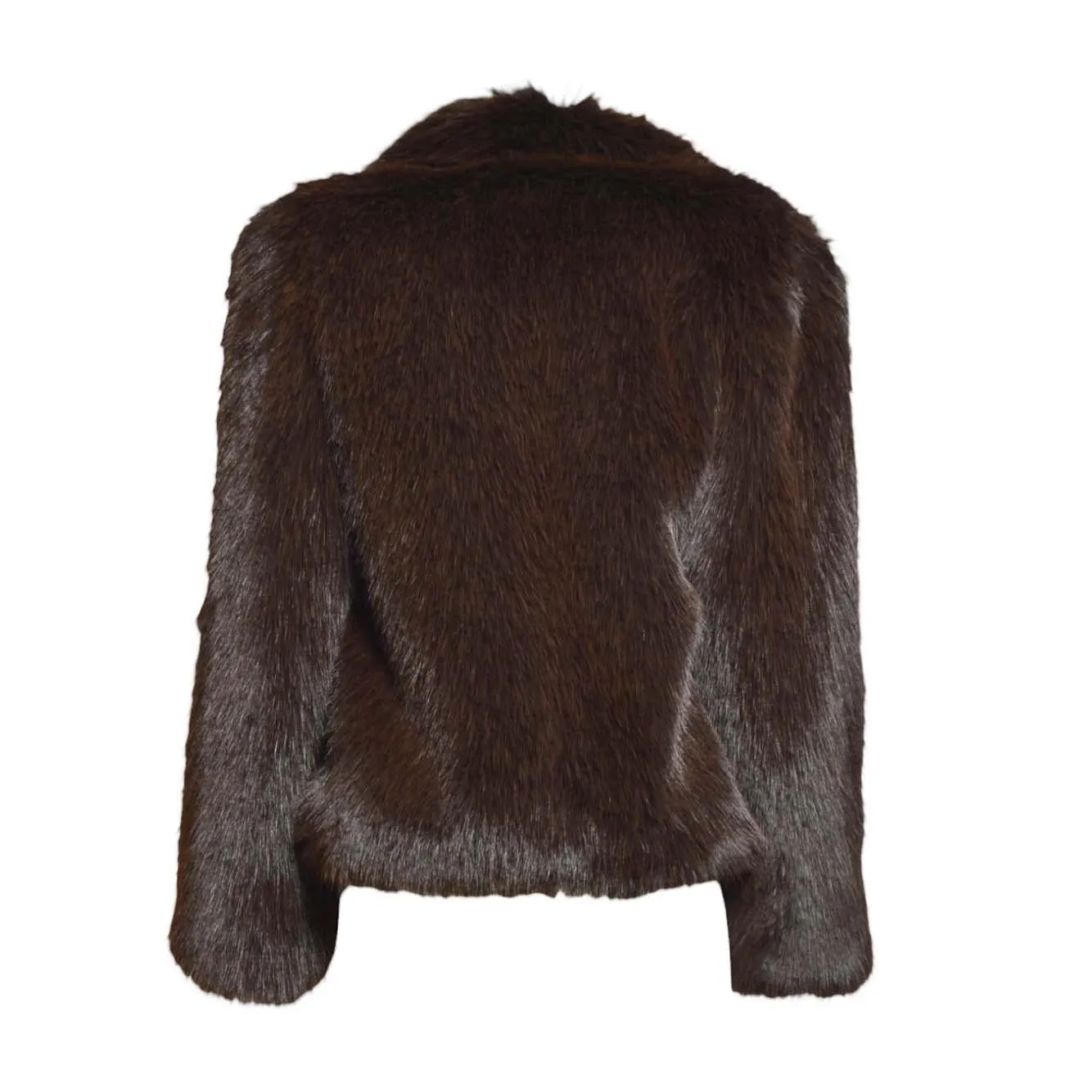 MSGM 3942MDC04257814 pellicciotto ecofur cioccolato 30