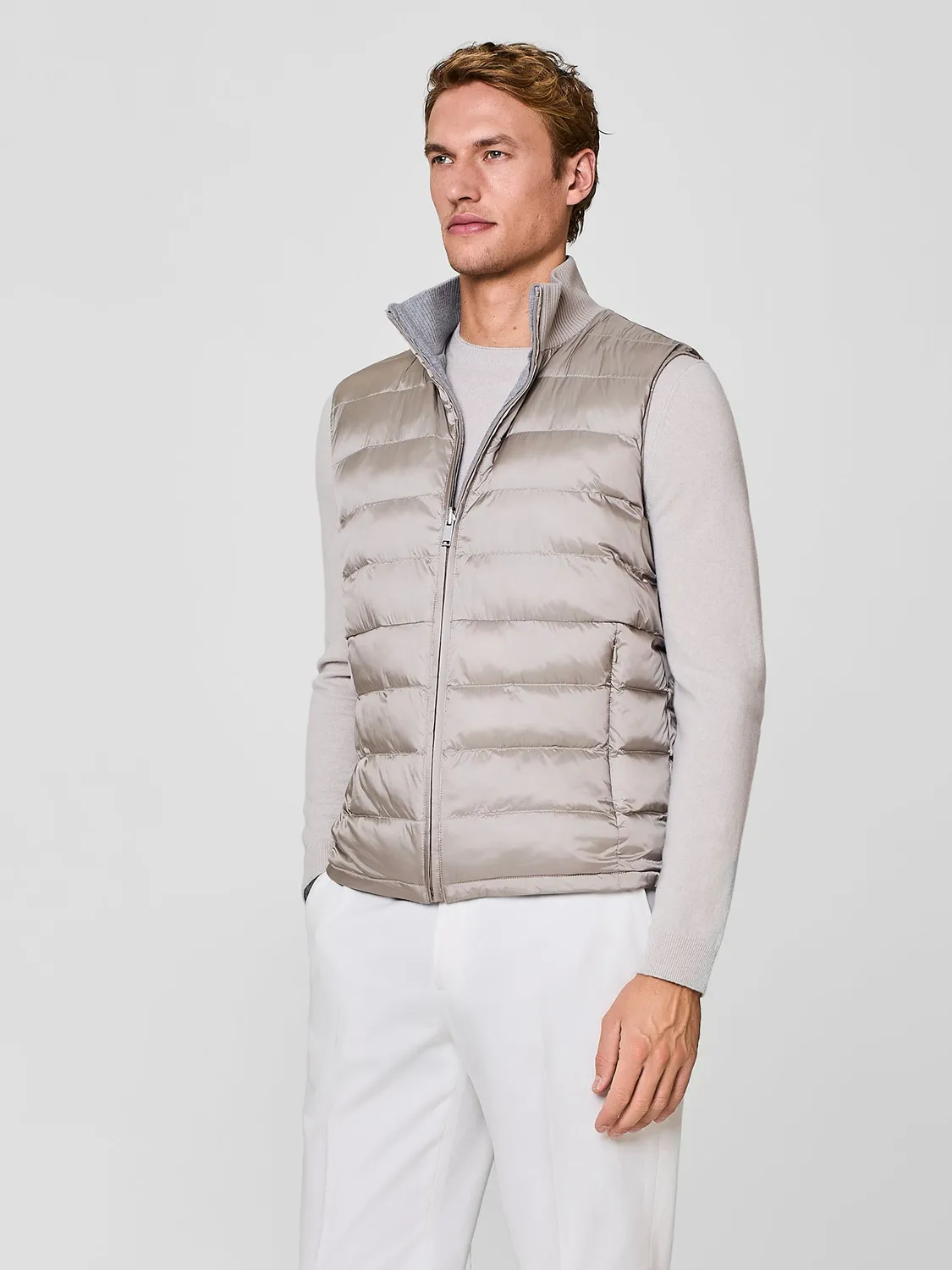 Paul Taylor Smanicato Reversibile Piumino Ultralight Burro